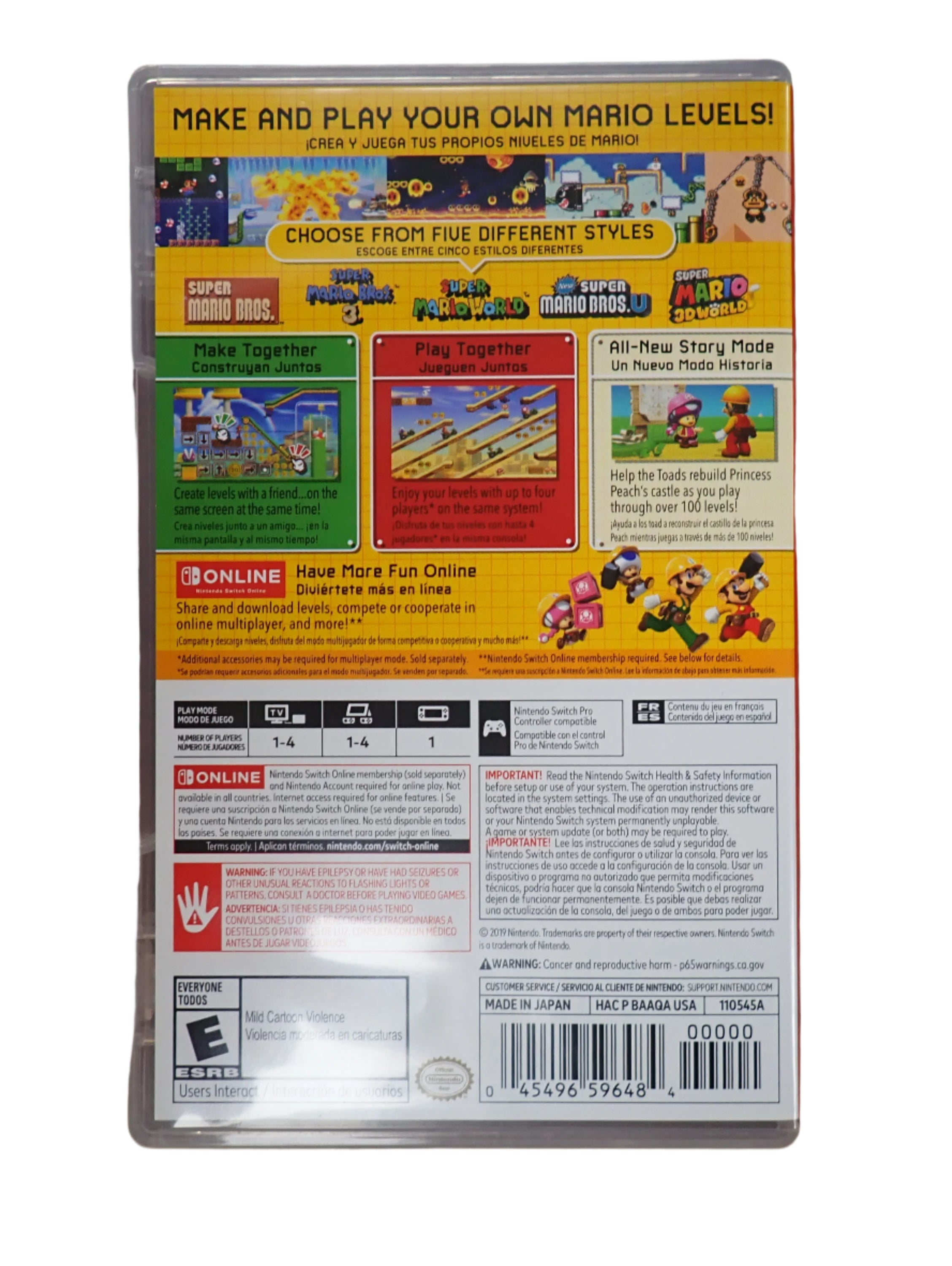 Super Mario Maker 2 - Switch