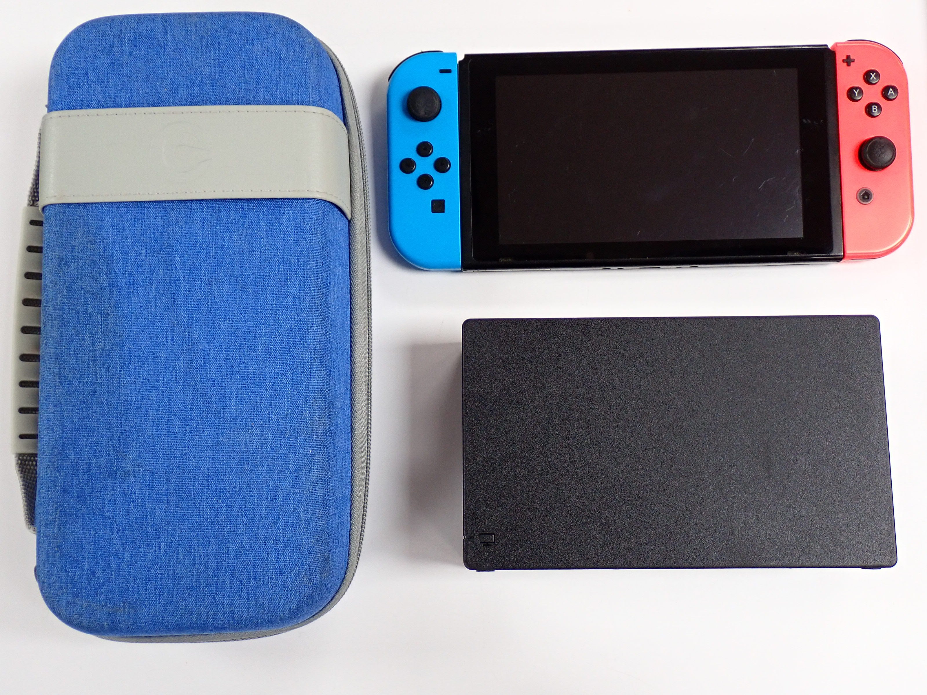 Nintendo Switch Improved Version Console/System - Red/Blue