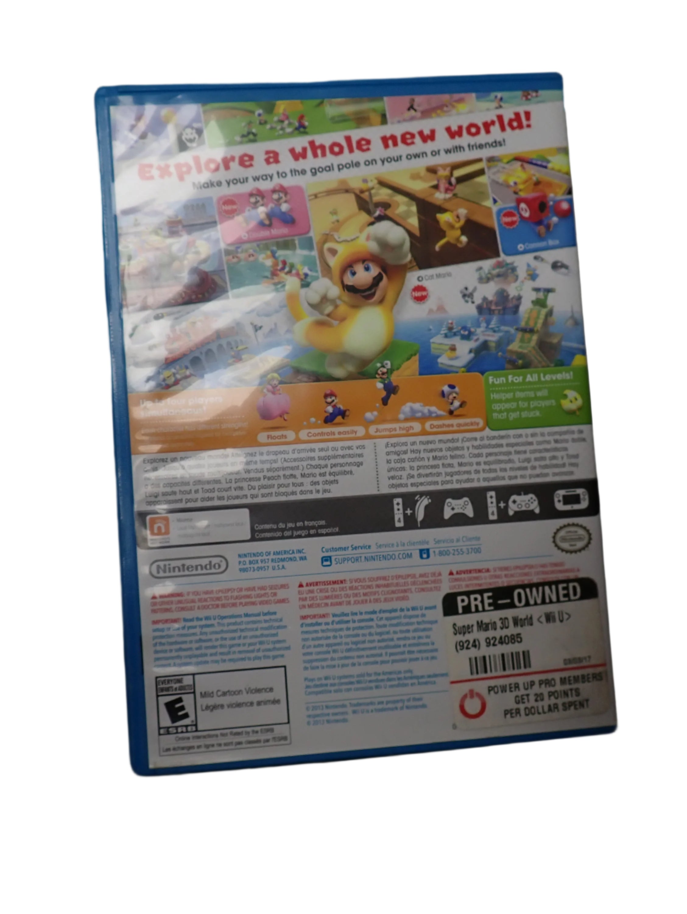 Super Mario 3D World - Wii U
