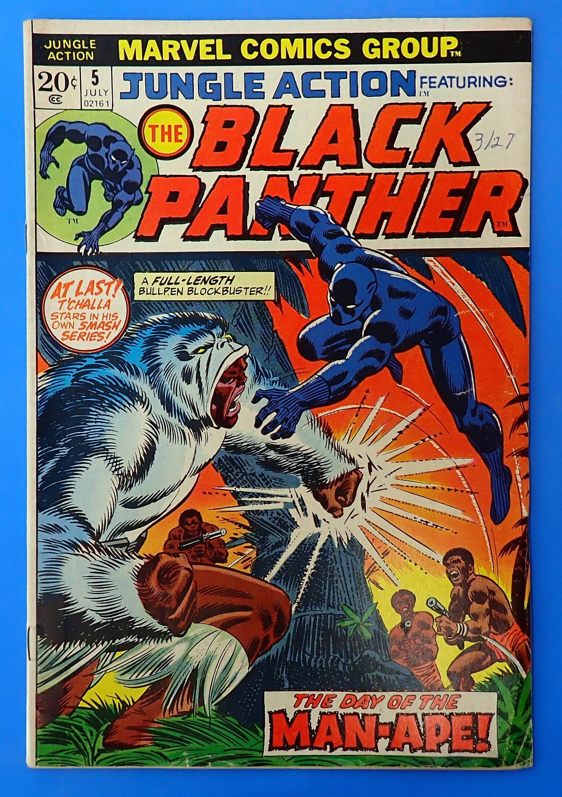 Jungle Action #5 (1973) - FN (6.0) - 1st Solo Black Panther