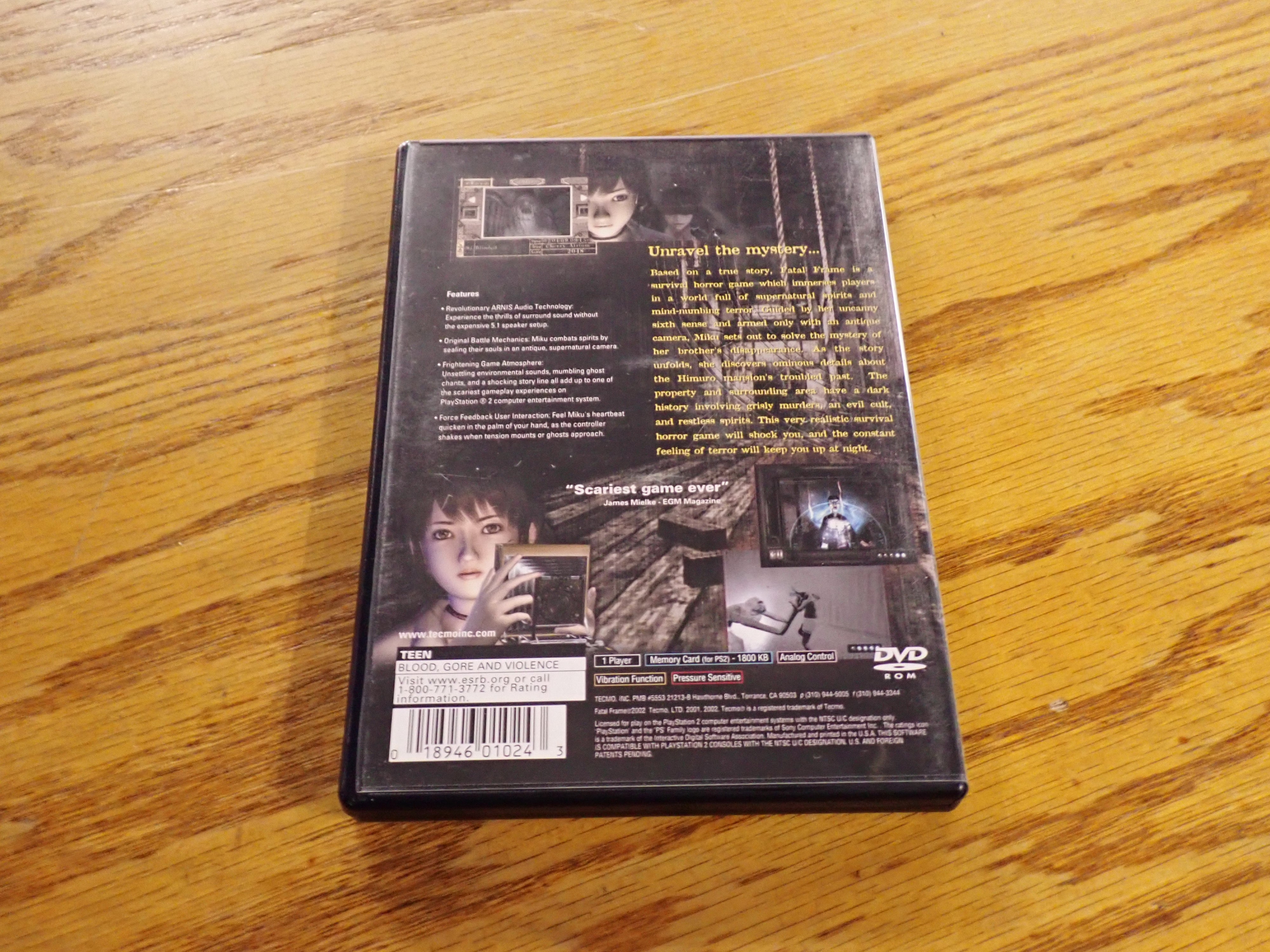 Fatal Frame - PS2