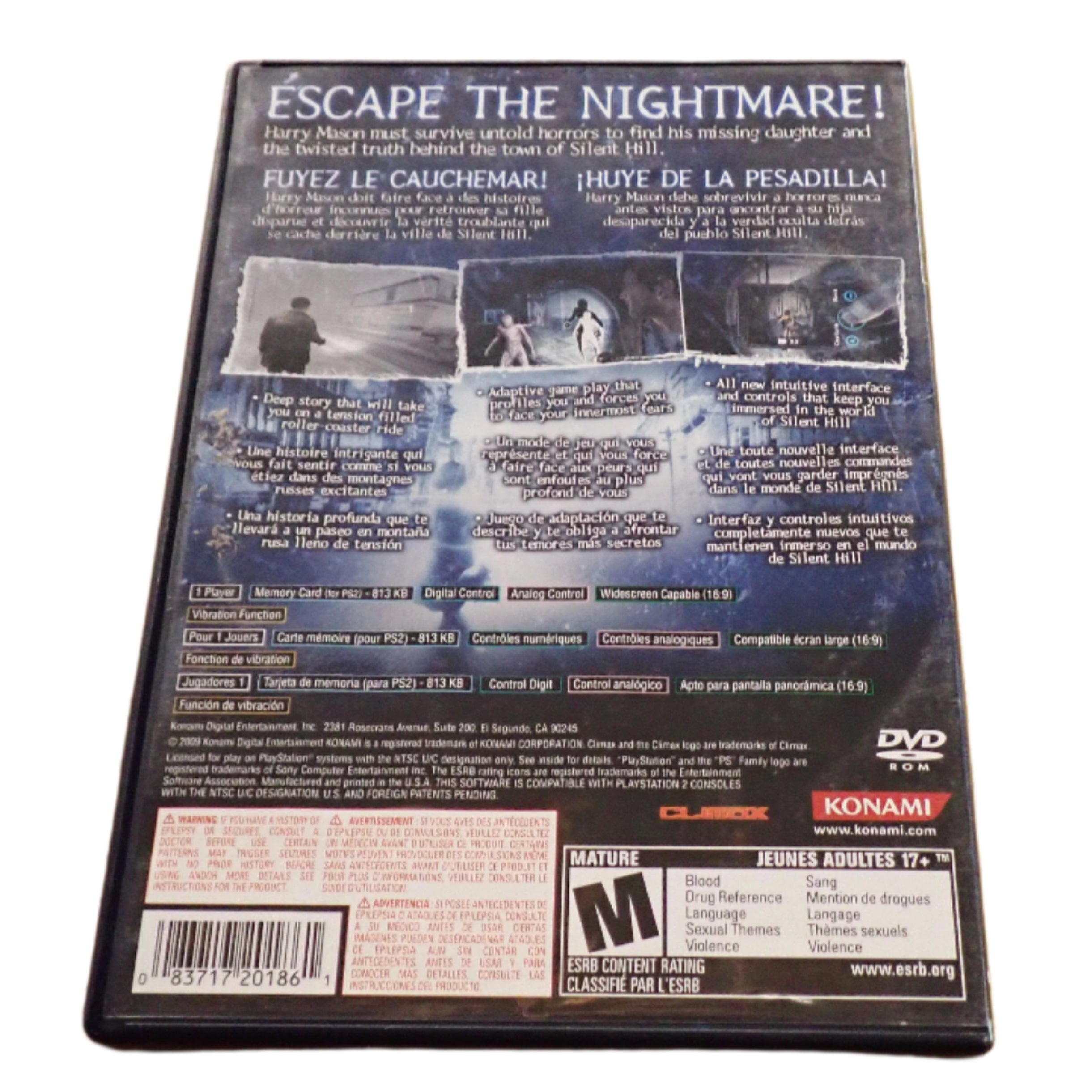 Silent Hill: Shattered Memories - PS2