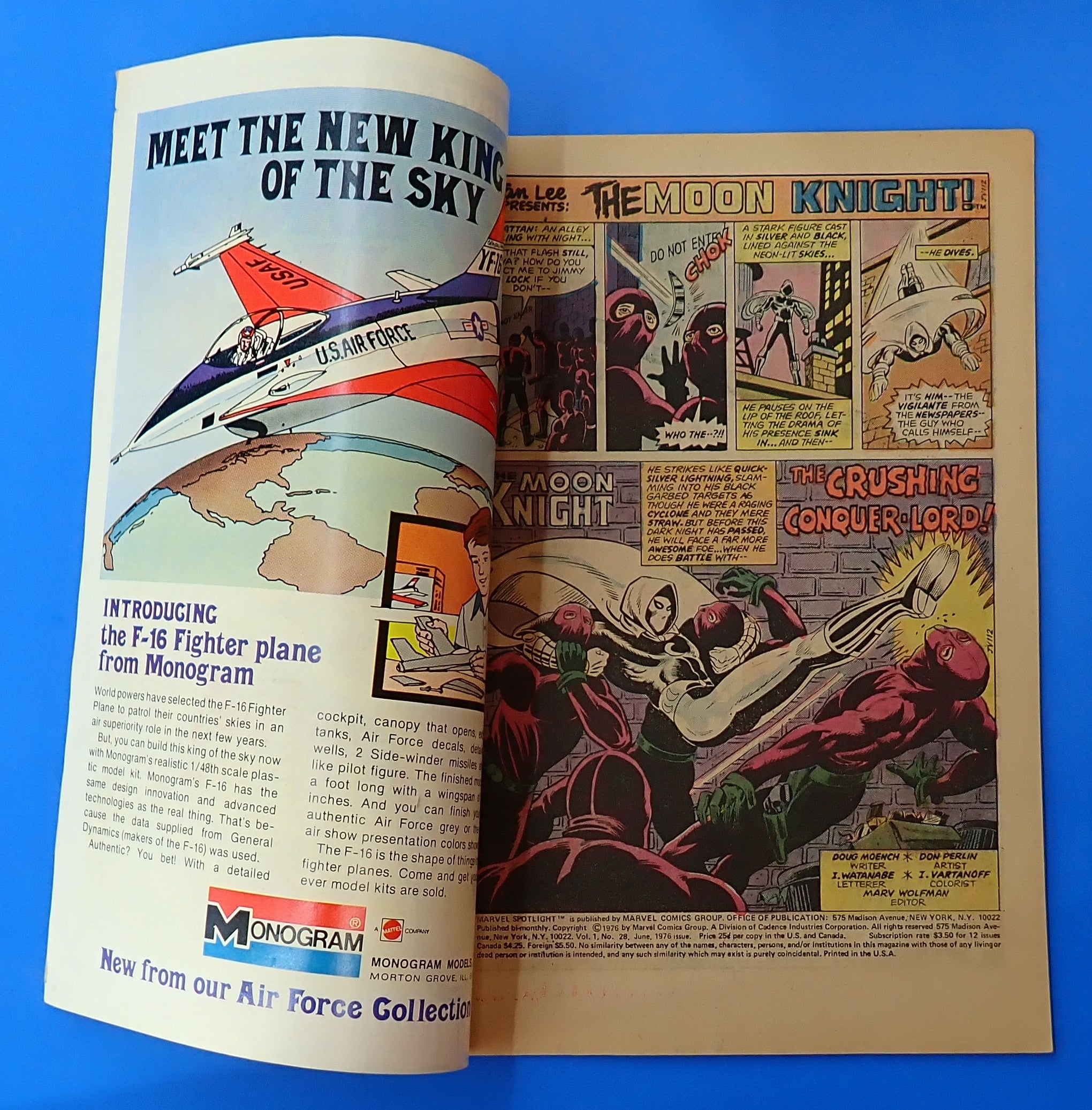 Marvel Spotlight #28 (1978) - FN/VF (7.0) - 1st Solo Moon Knight