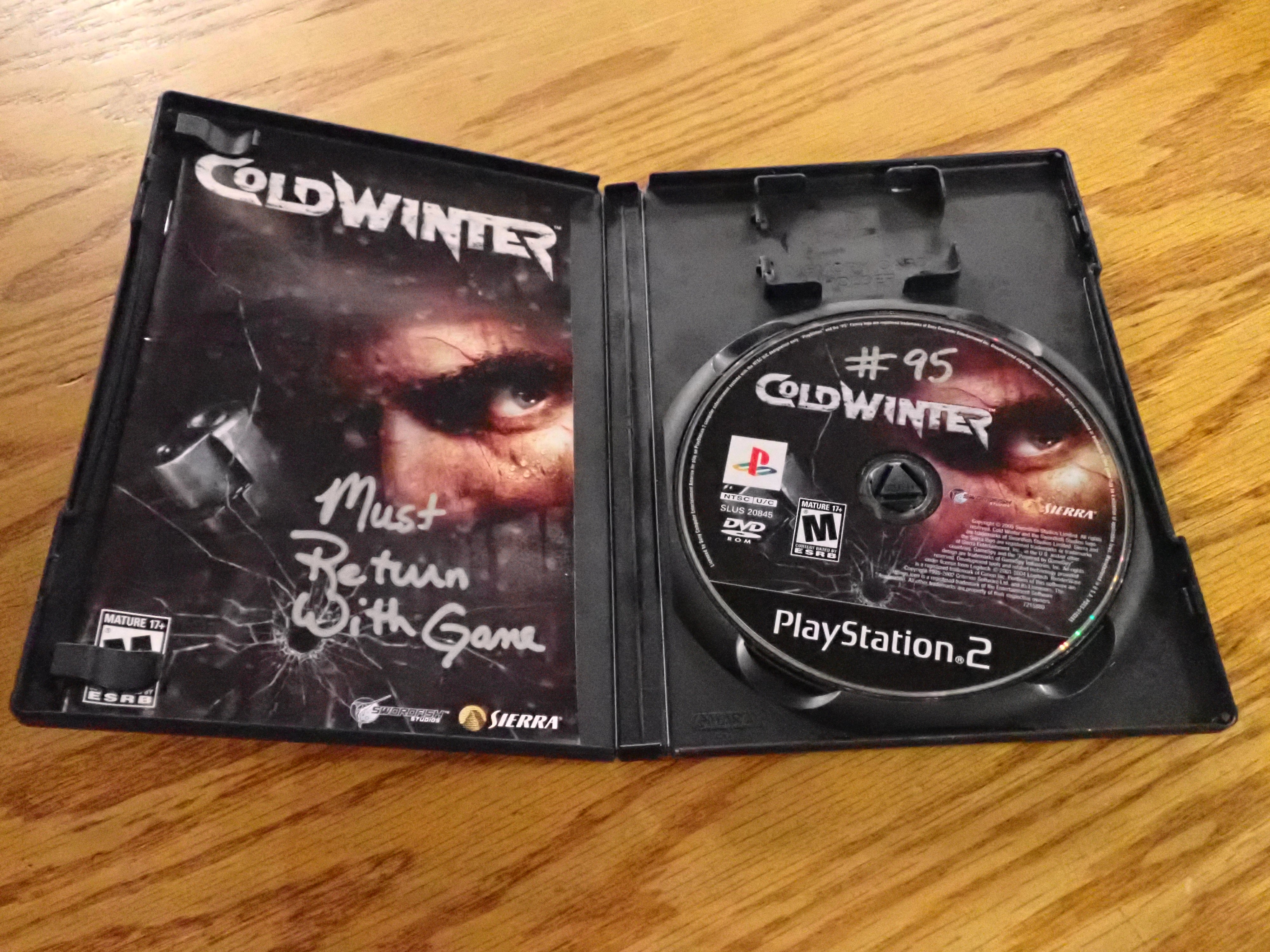 Cold Winter - PS2