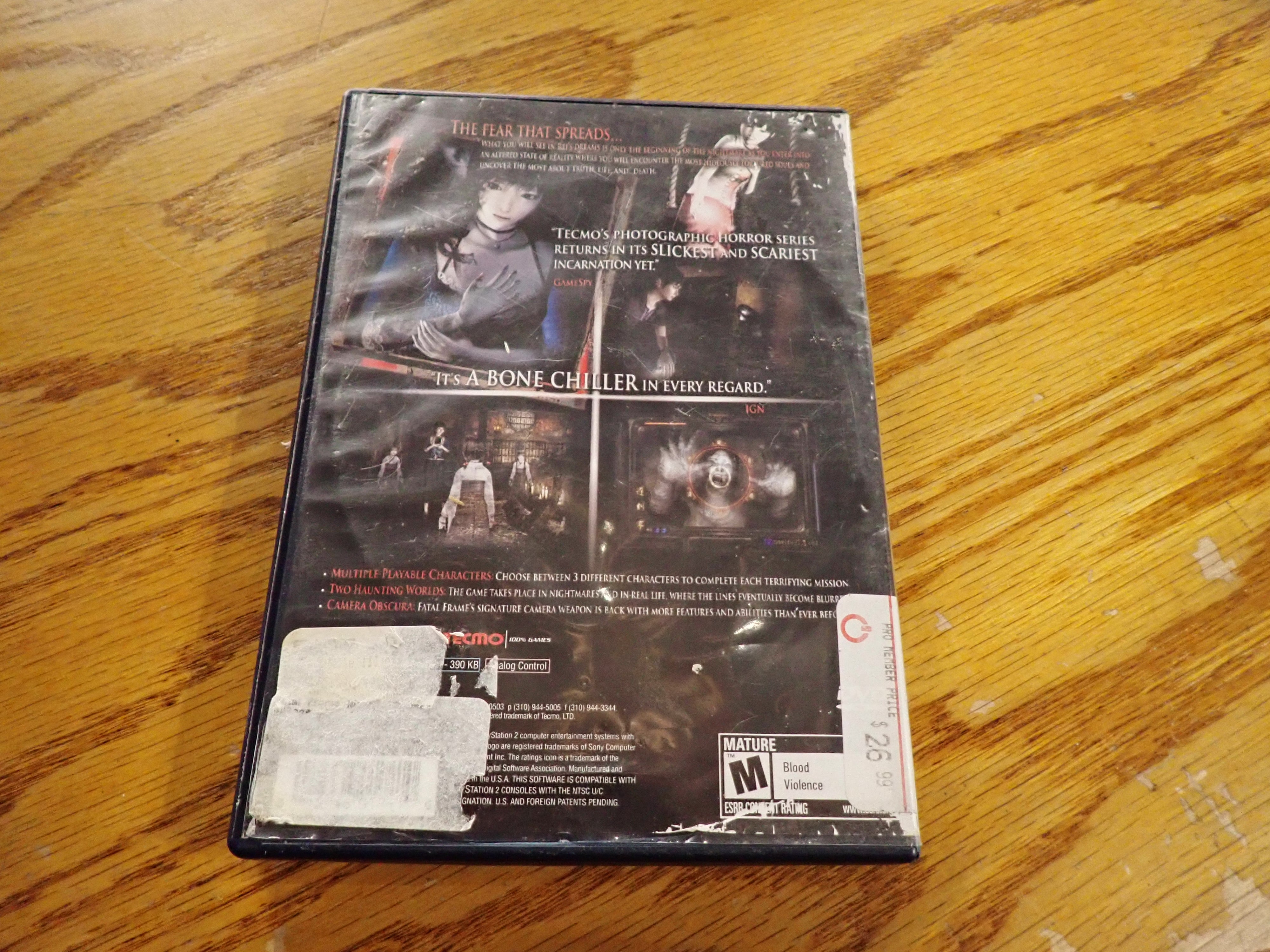 Fatal Frame III - PS2