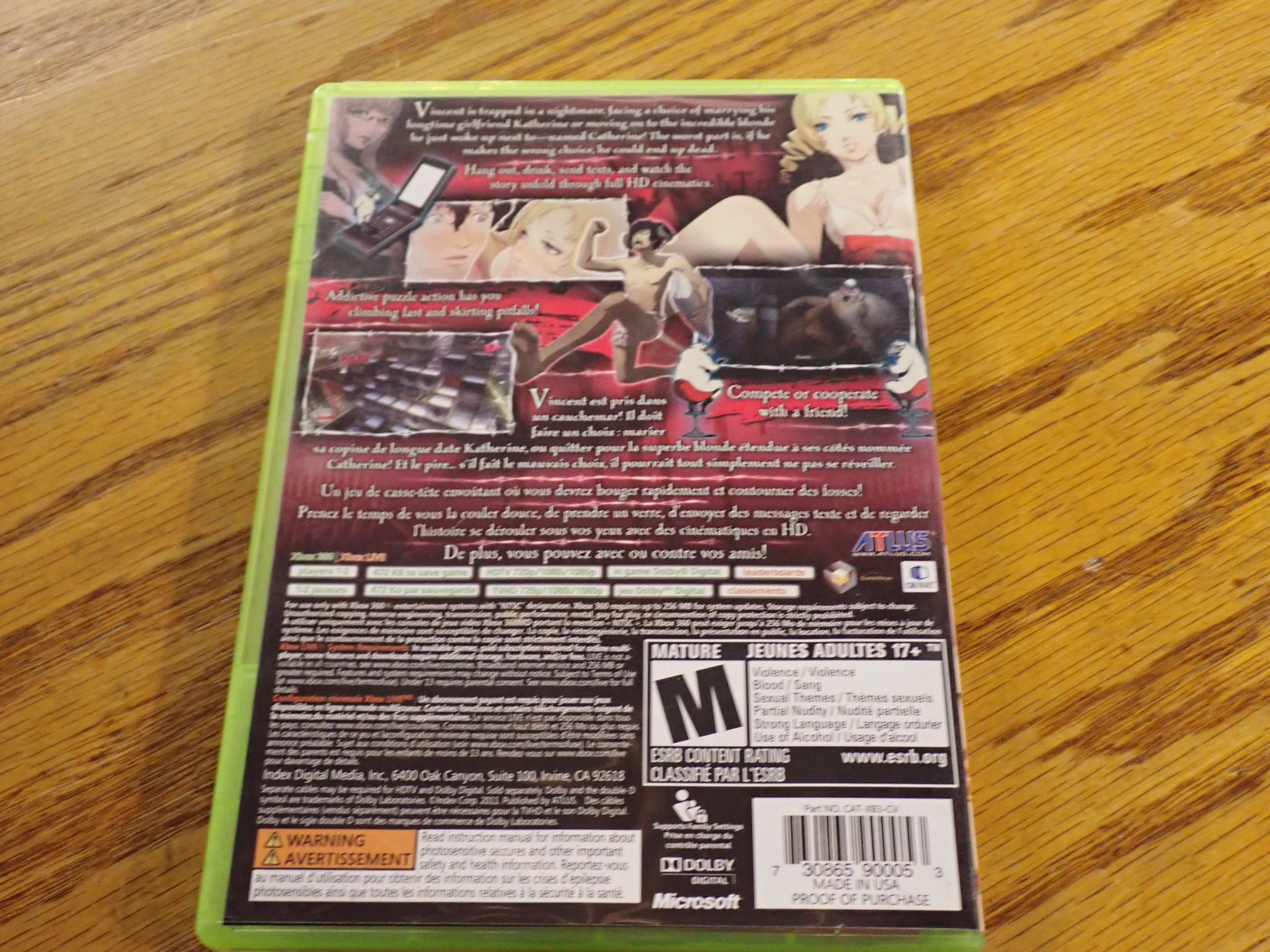 Catherine - Xbox 360