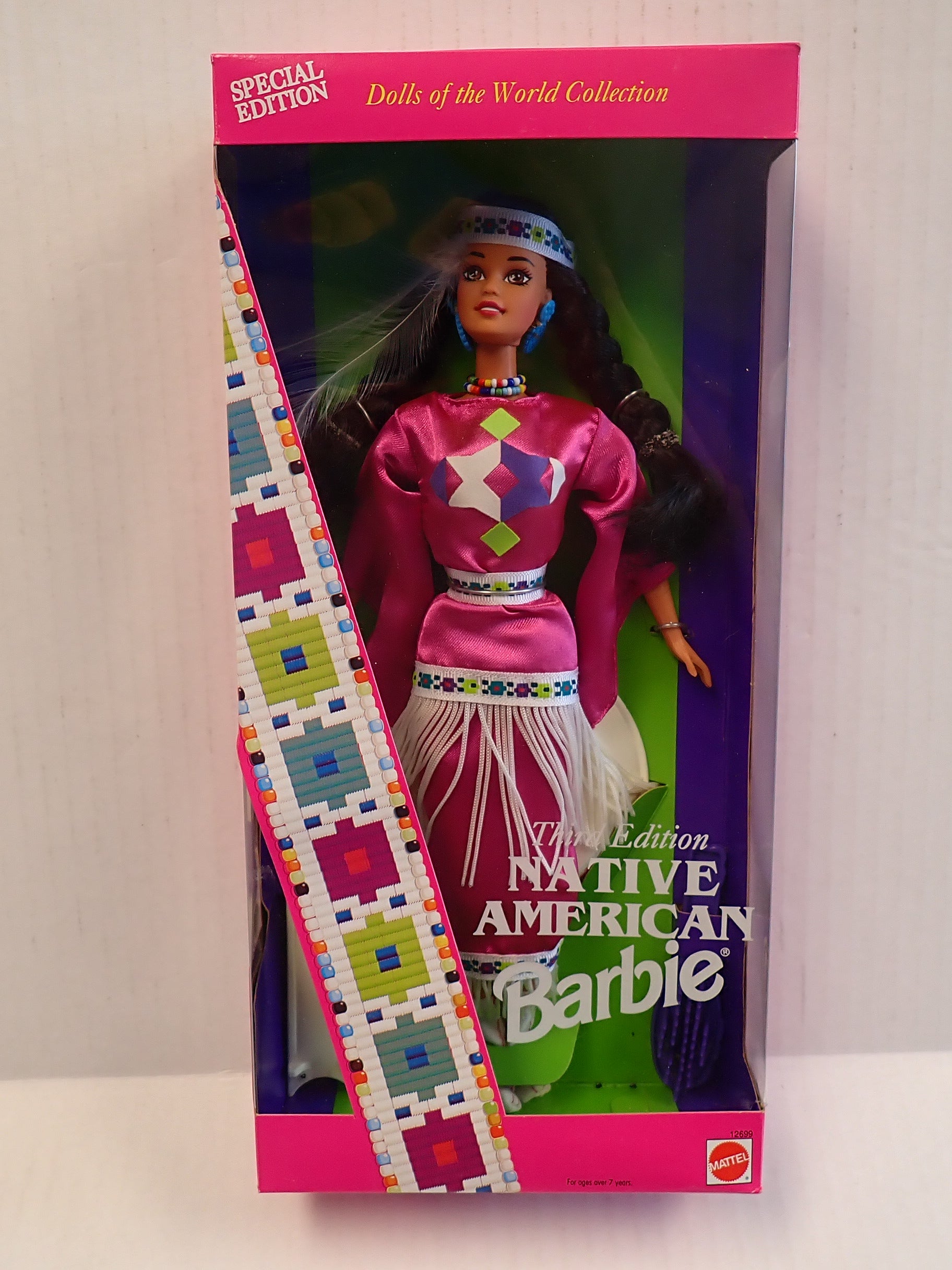 Native American Barbie (Third Edition) - Dolls of the World Collection [Pre-Owned]