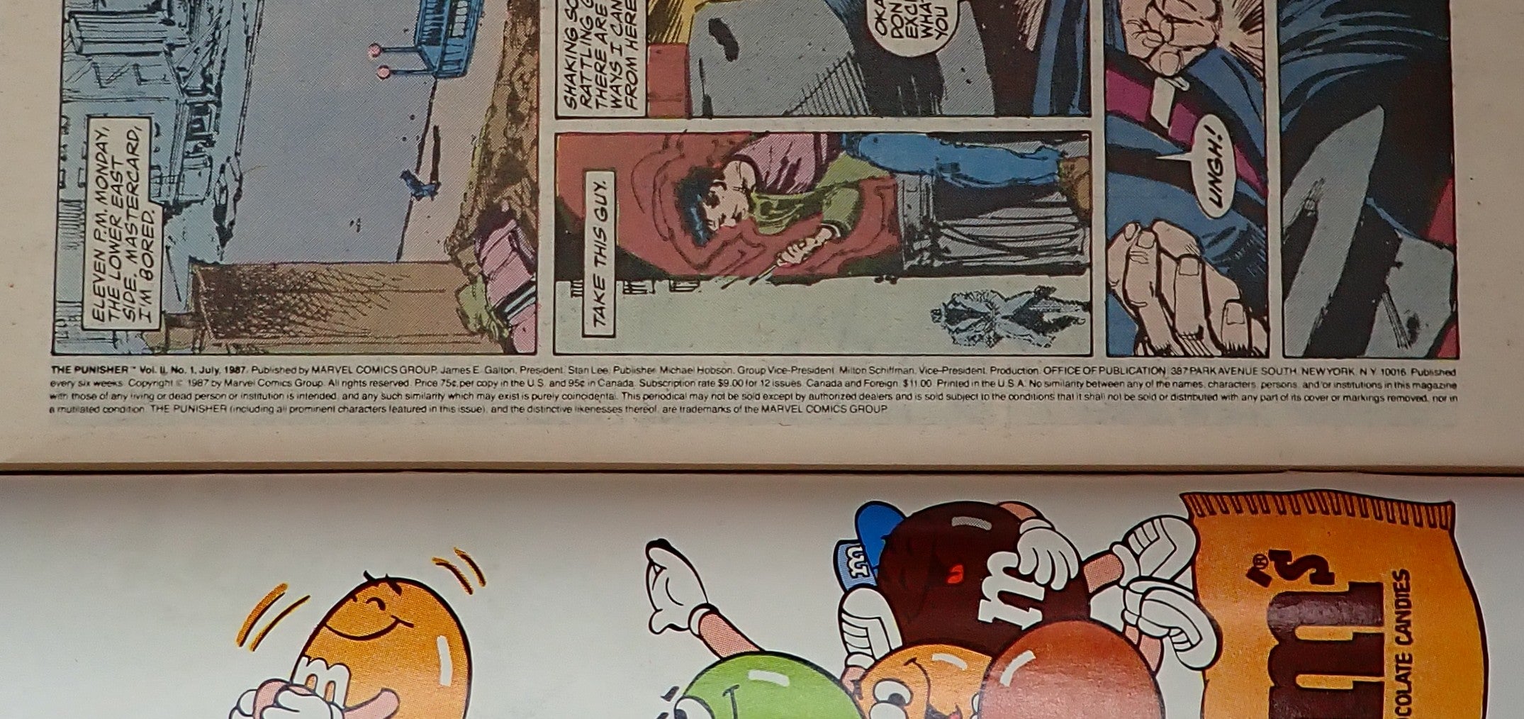 Punisher #1 (1987) - VF+ (8.5) - 1st Solo Punisher Series