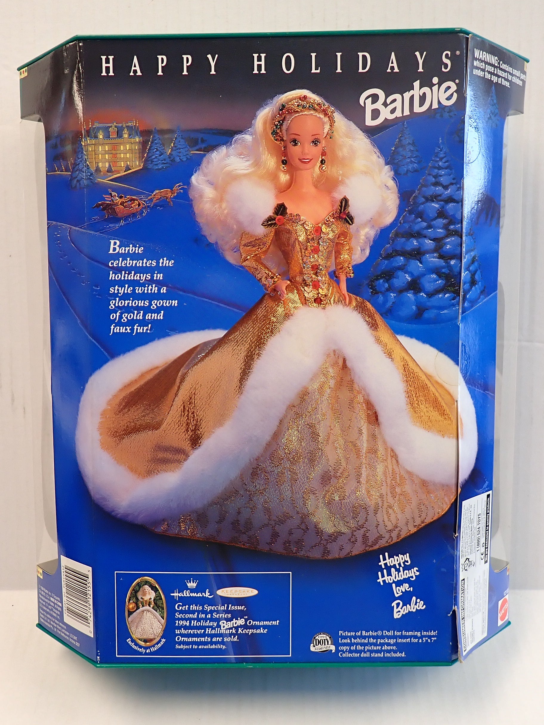 1994 Happy Holidays Barbie [Pre-Owned]