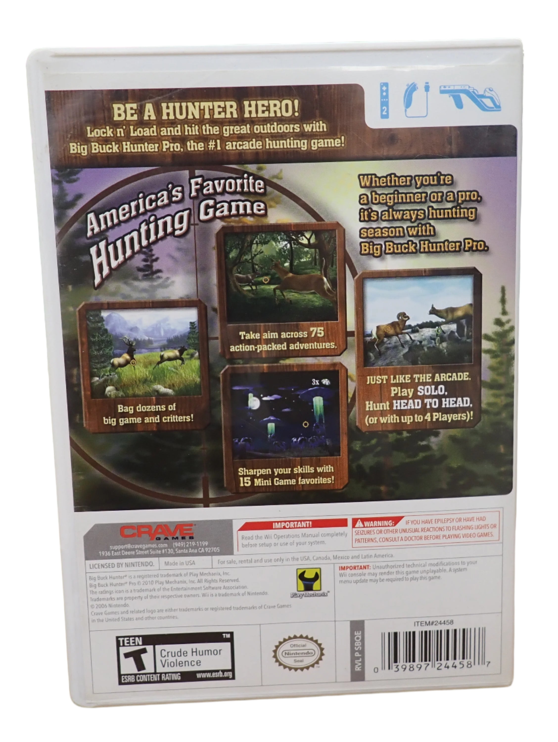 Big Buck Hunter Pro - Wii