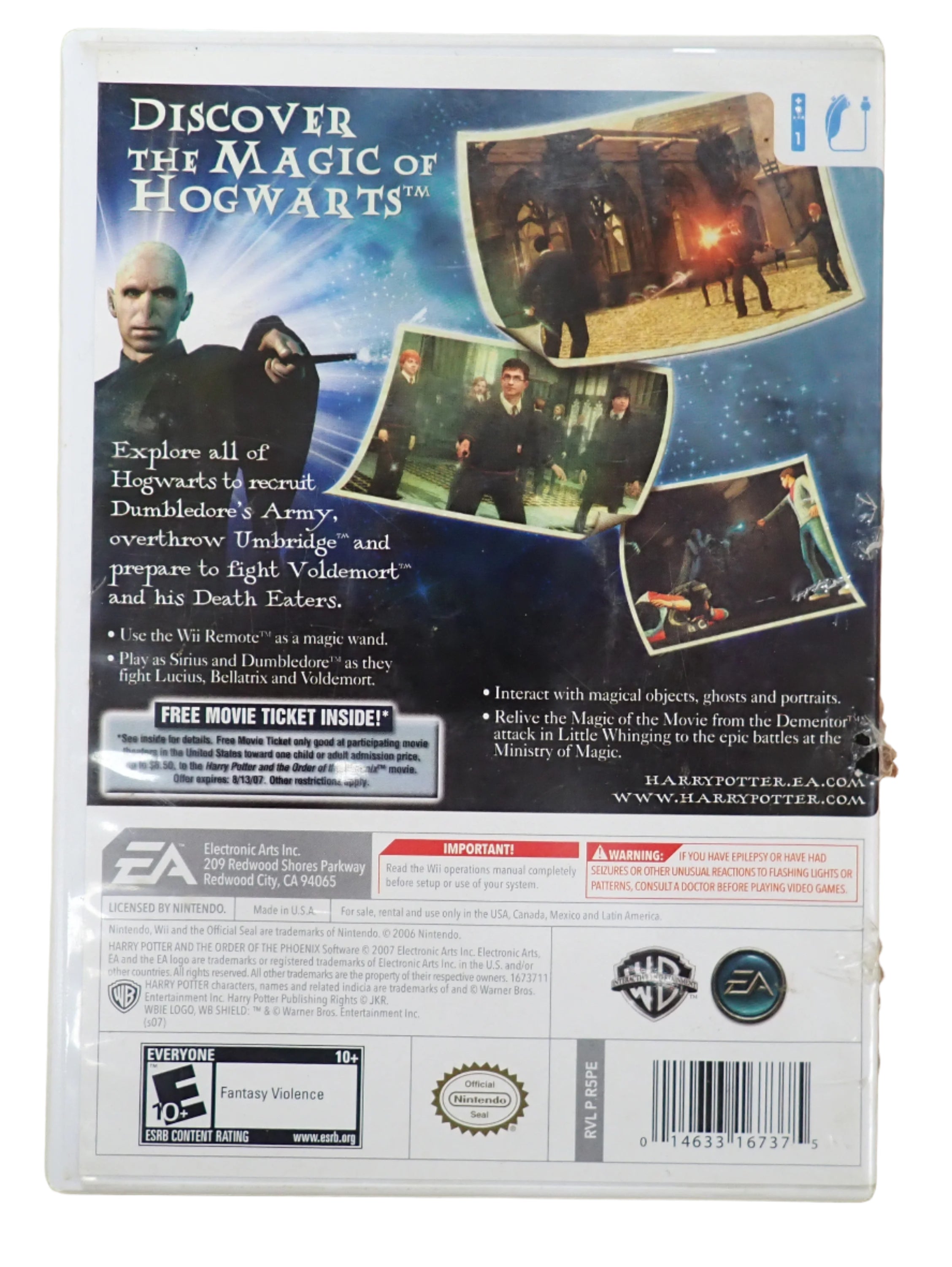 Harry Potter and the Order of the Phoenix - Wii