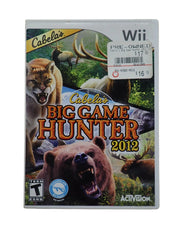 Cabela's Big Game Hunter 2012 - Wii