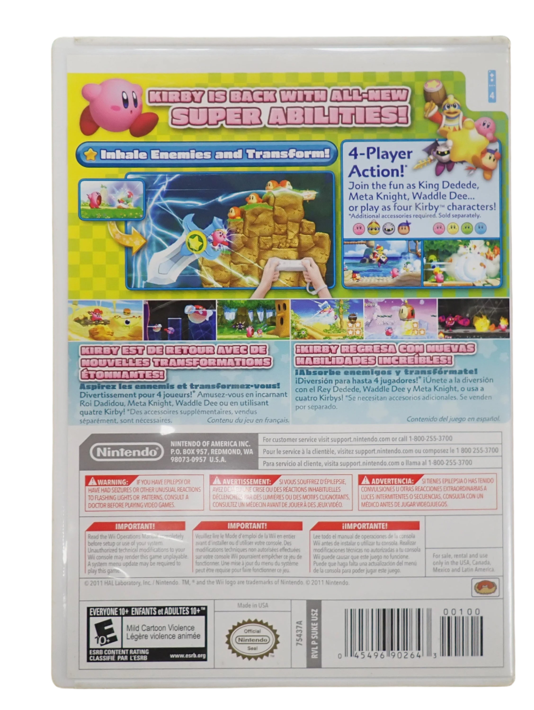 Kirby's Return to Dream Land - Wii