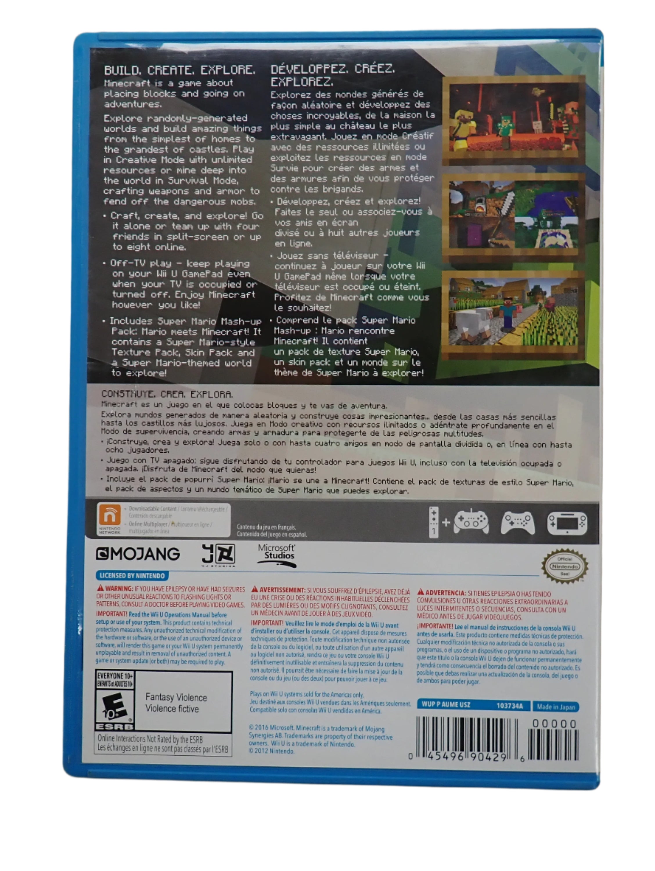 Minecraft Wii U Edition - Wii U