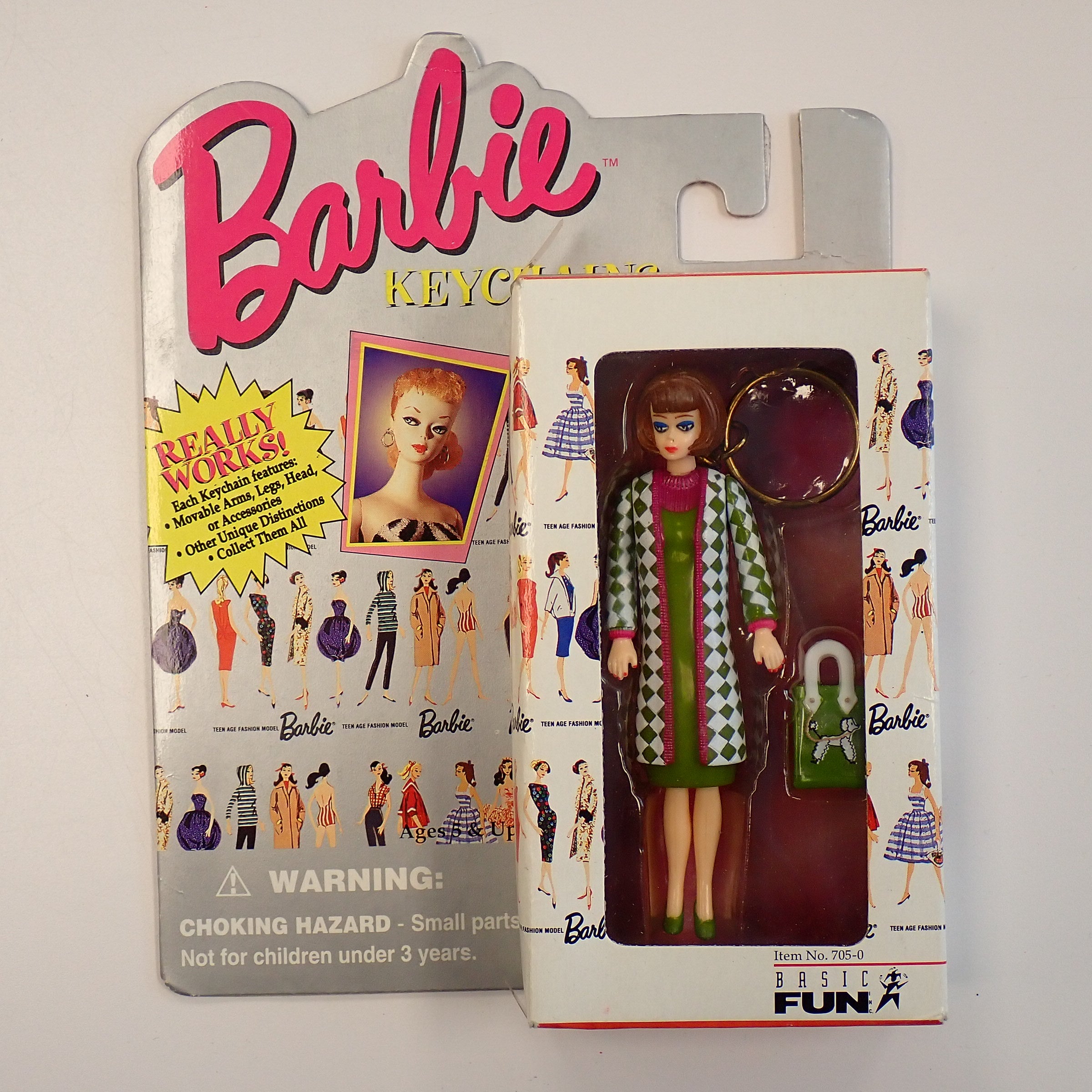 1995 Barbie "Poodle Parade" Keychain [Pre-Owned]