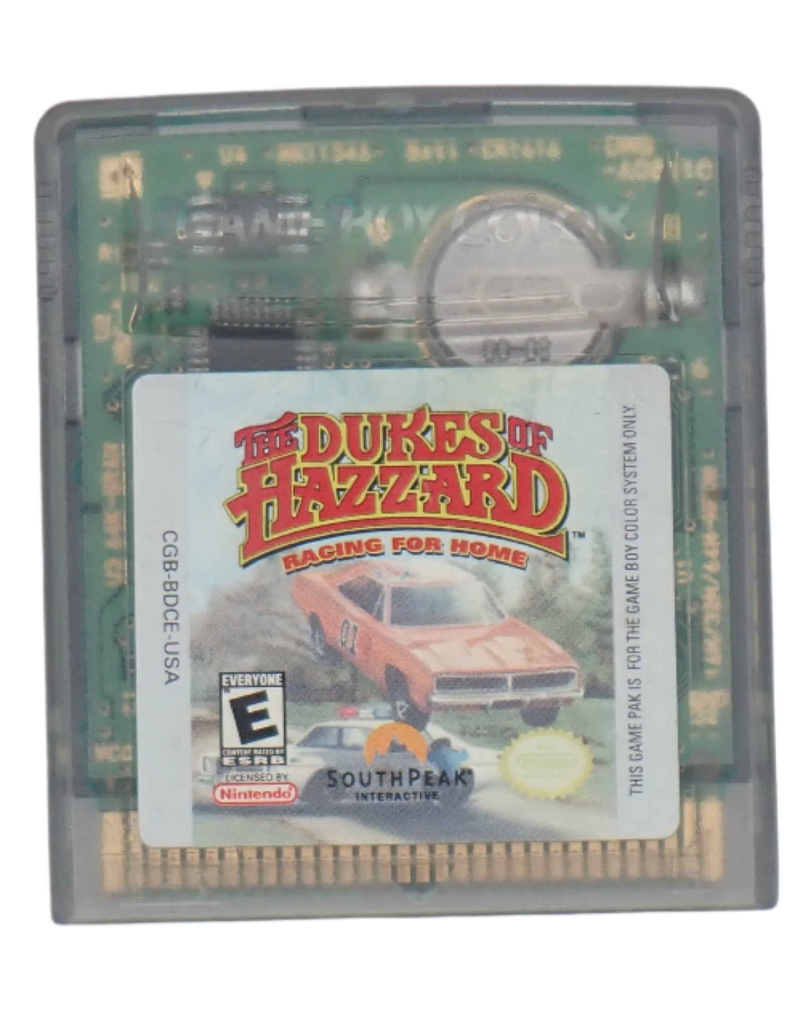 The Dukes of Hazzard Racing for Home - GBC