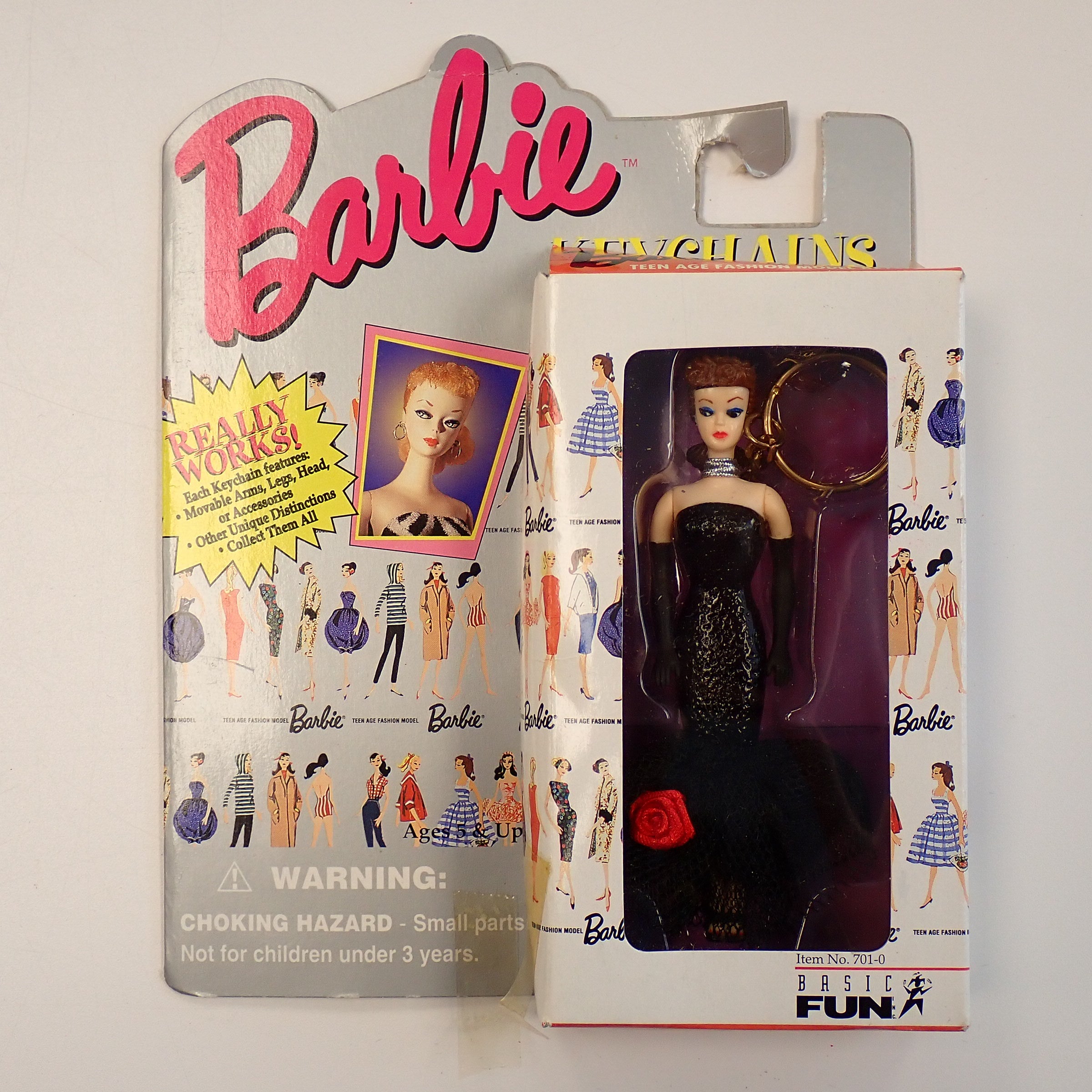 1995 Barbie "Solo in the Spotlight" Keychain [Pre-Owned]
