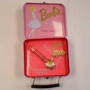 1994 Barbie Pretty and Pink Watch Set By Fossil [Pre-Owned]