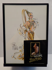 1990 Gold Barbie (#5405) - Designed by Bob Mackie [Pre-Owned]