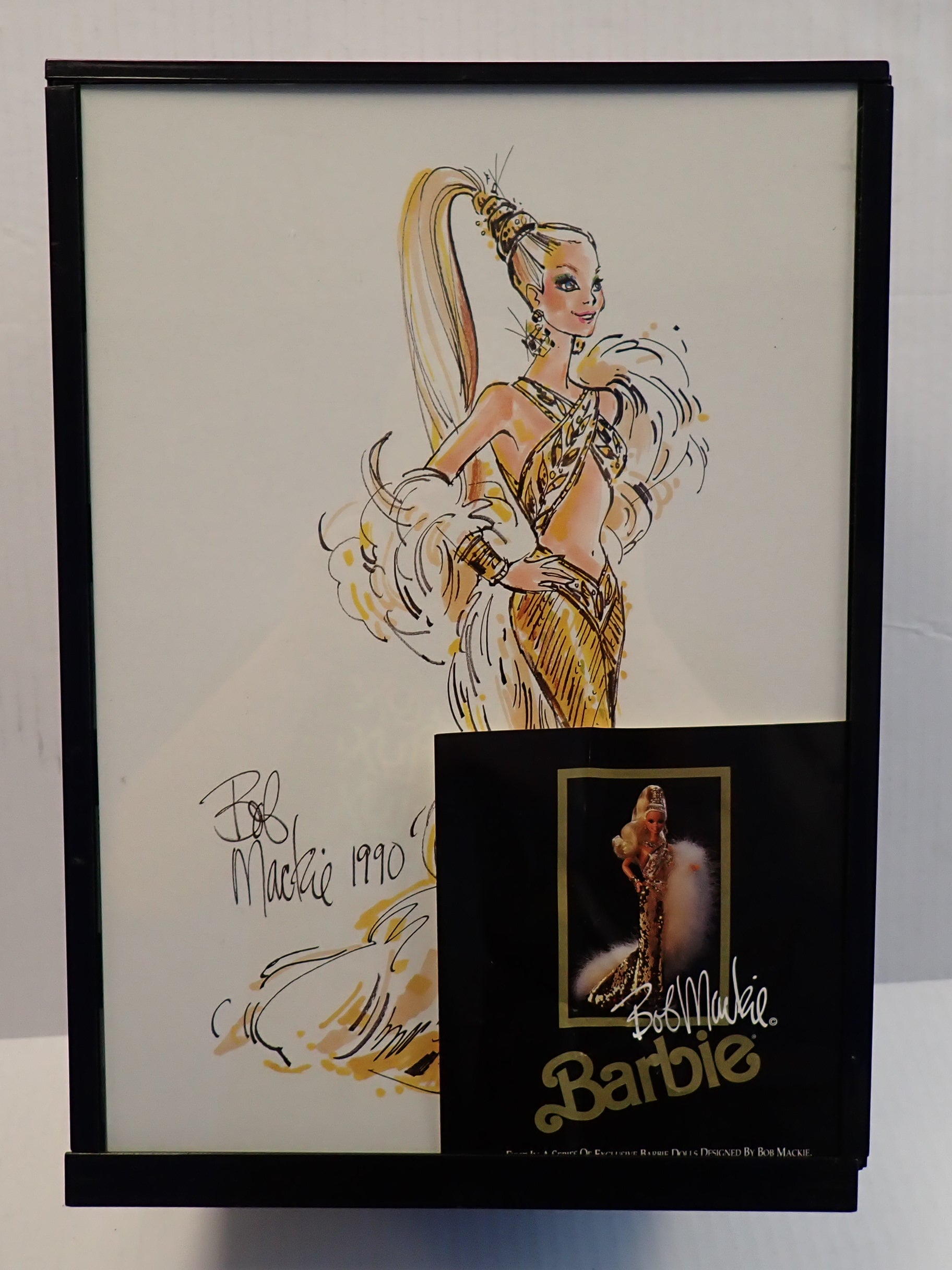 1990 Gold Barbie (#5405) - Designed by Bob Mackie [Pre-Owned]