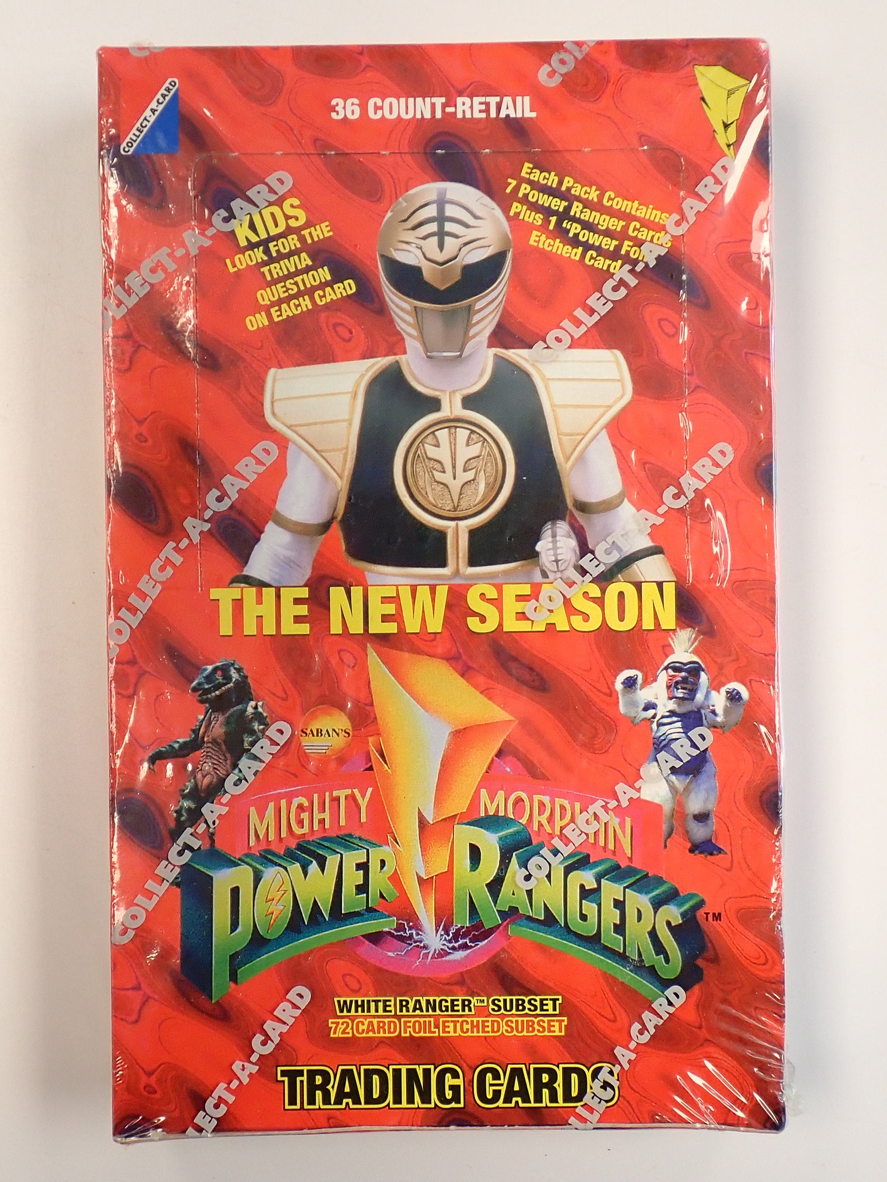 Power Rangers New Season Trading Cards Sealed [Pre-Owned]