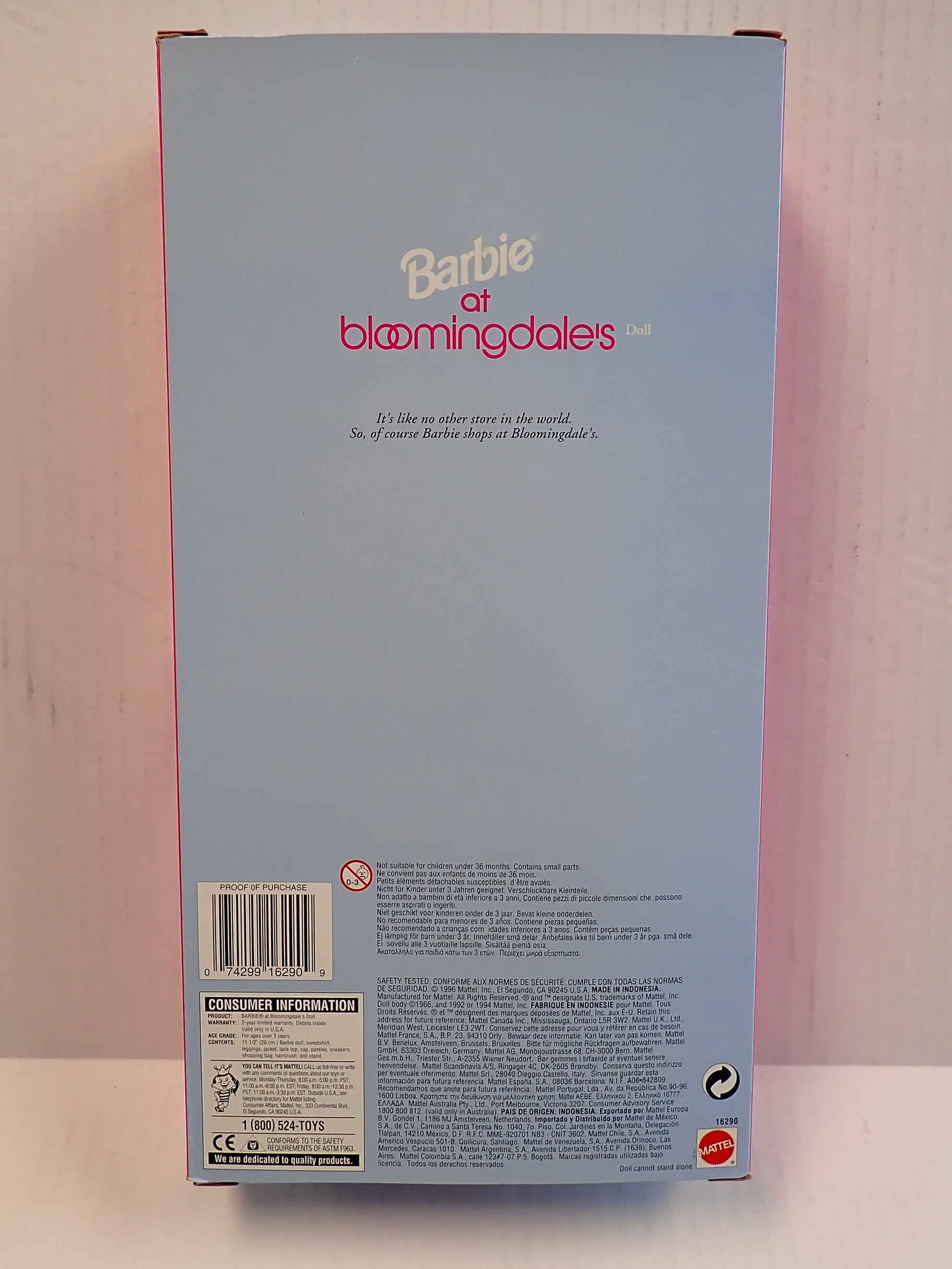 1996 Barbie at Bloomingdale's [Pre-Owned]
