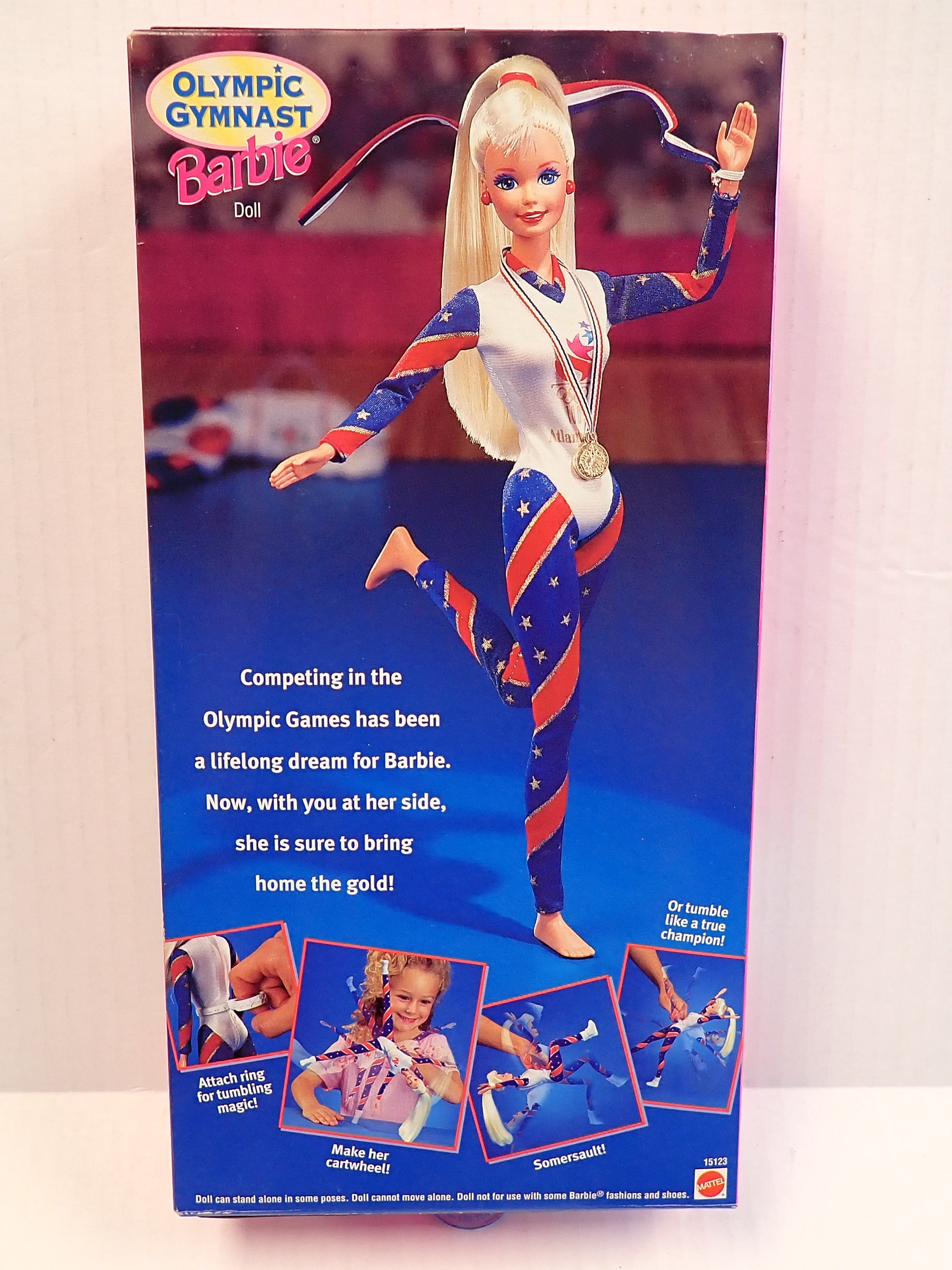 1996 Atlanta Games Olympic Gymnast Barbie  [Pre-Owned]