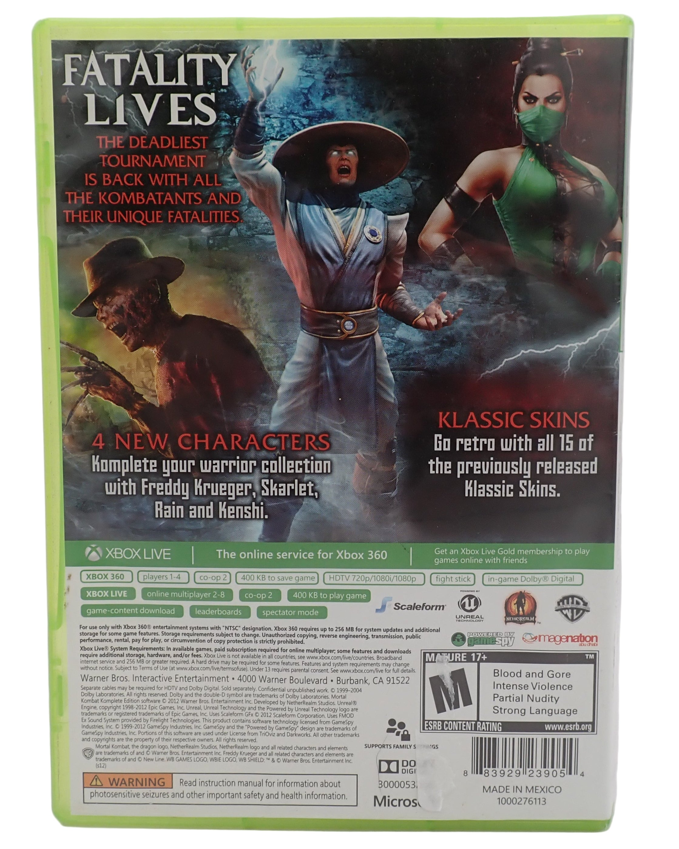 Mortal Kombat: Komplete Edition - Xbox 360