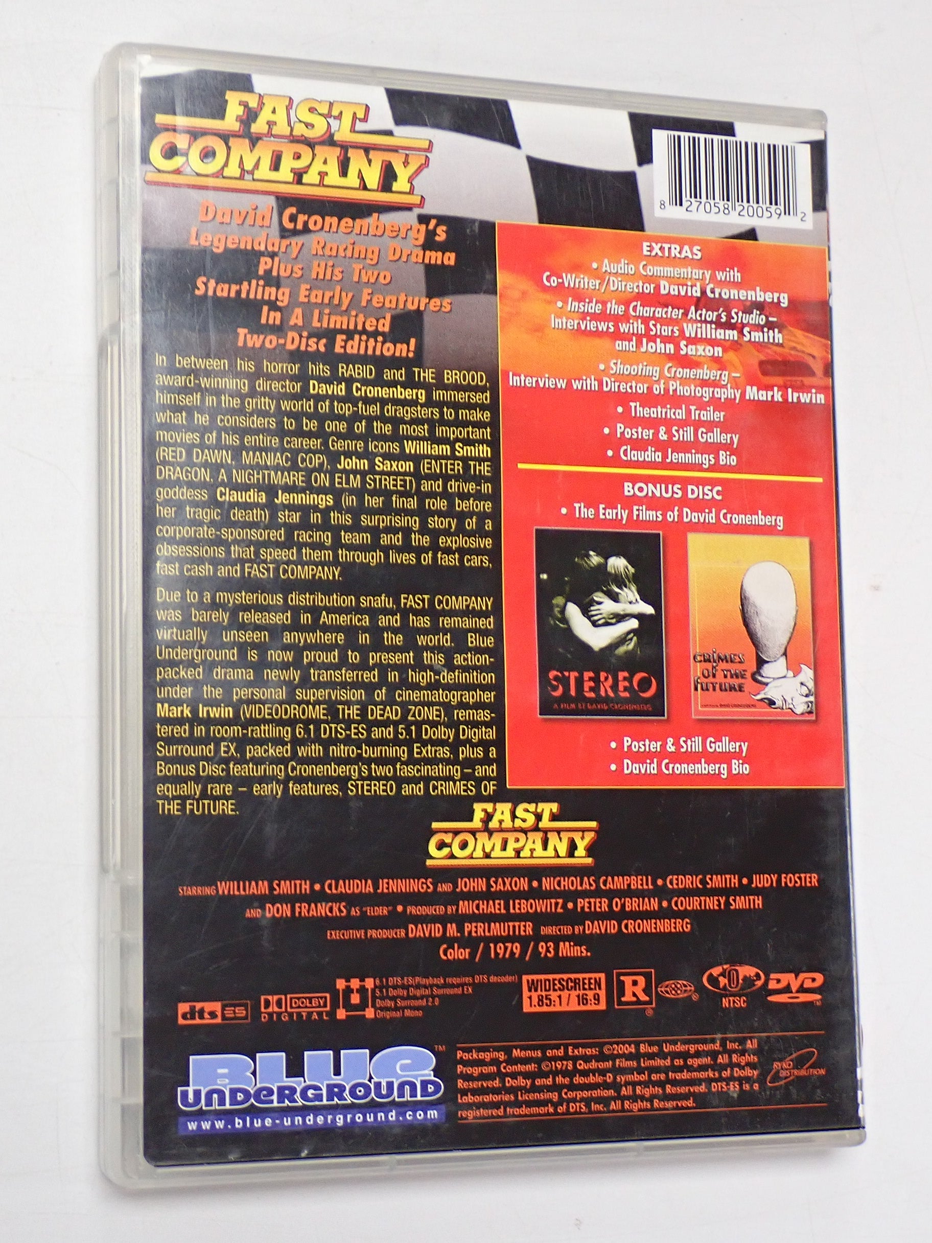 Fast Company (2-Disc Limited Edition) - DVD [Pre-Owned]