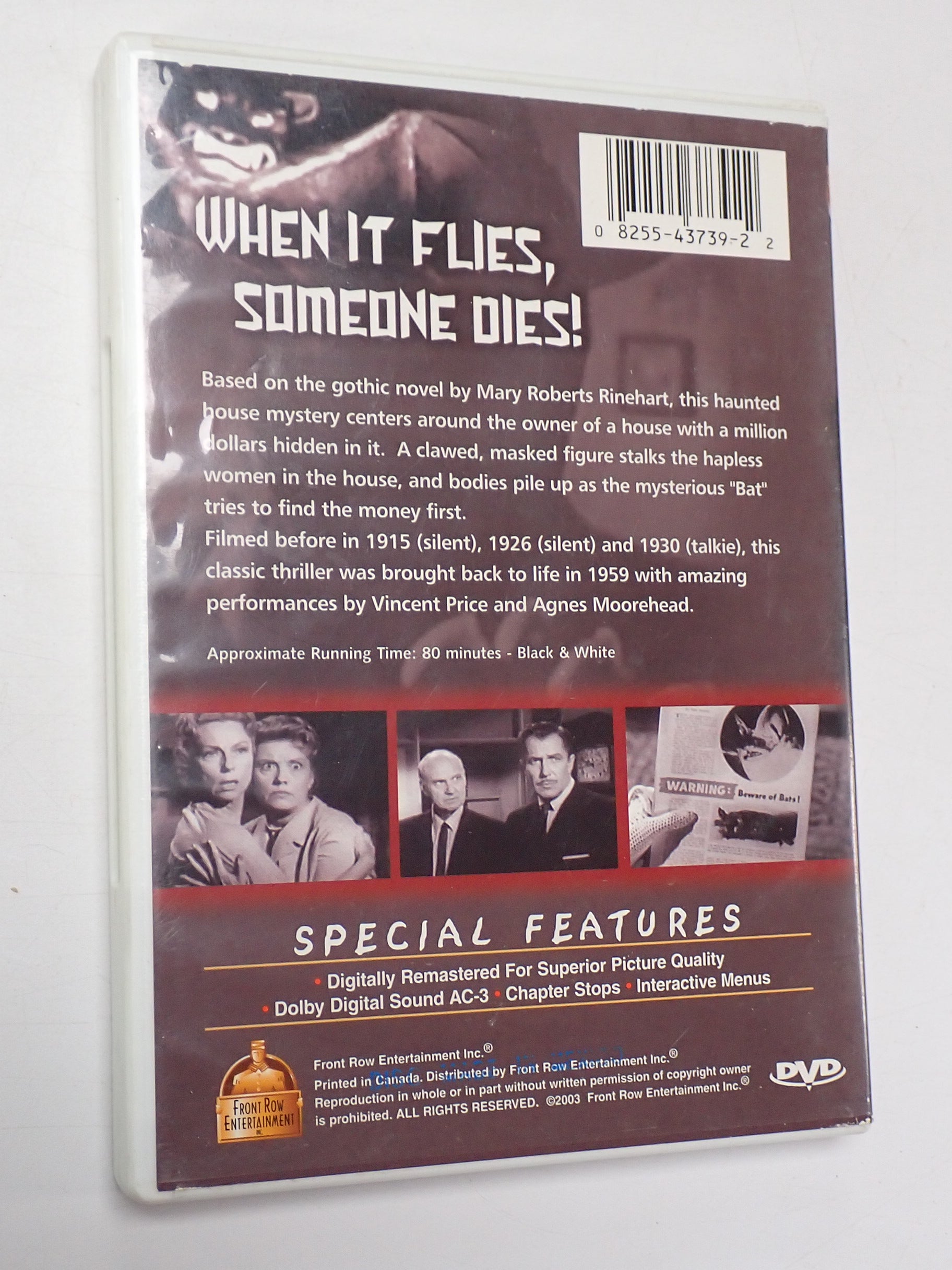 The Bat (1959) - DVD [Pre-Owned]