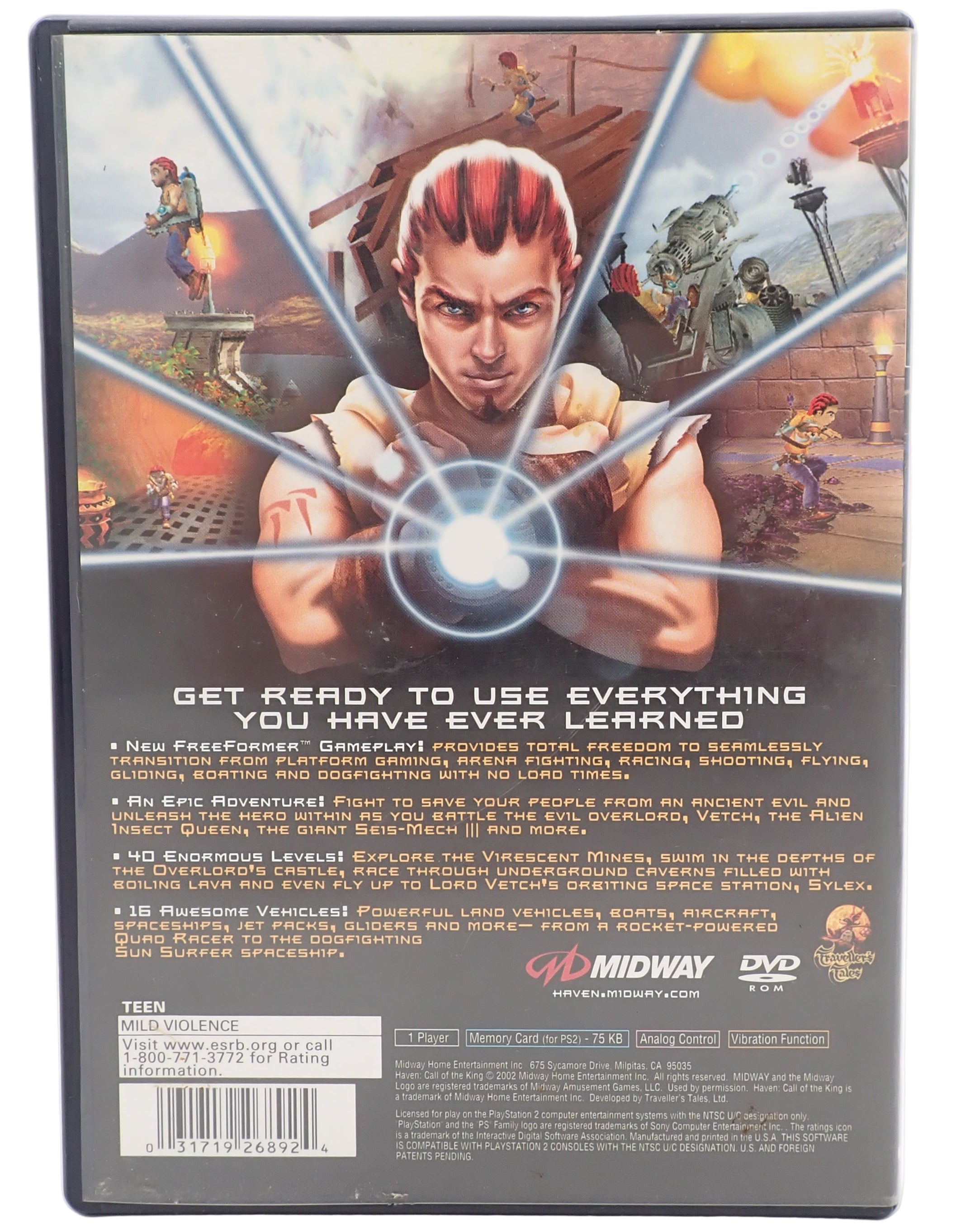 Haven Call of the King - PS2