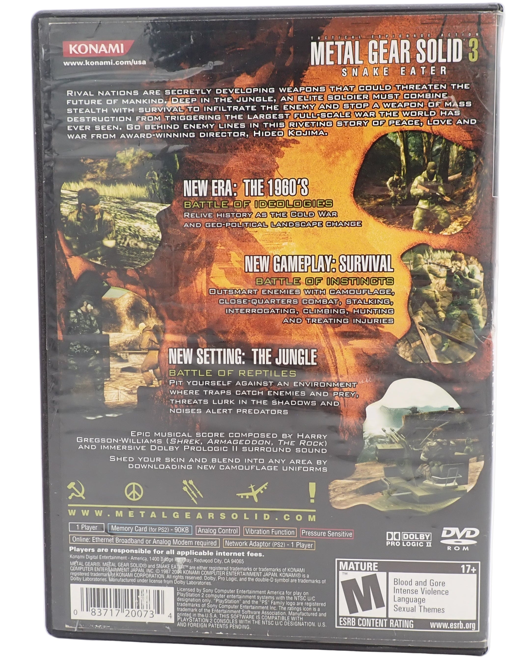 Metal Gear Solid 3 Snake Eater - PS2