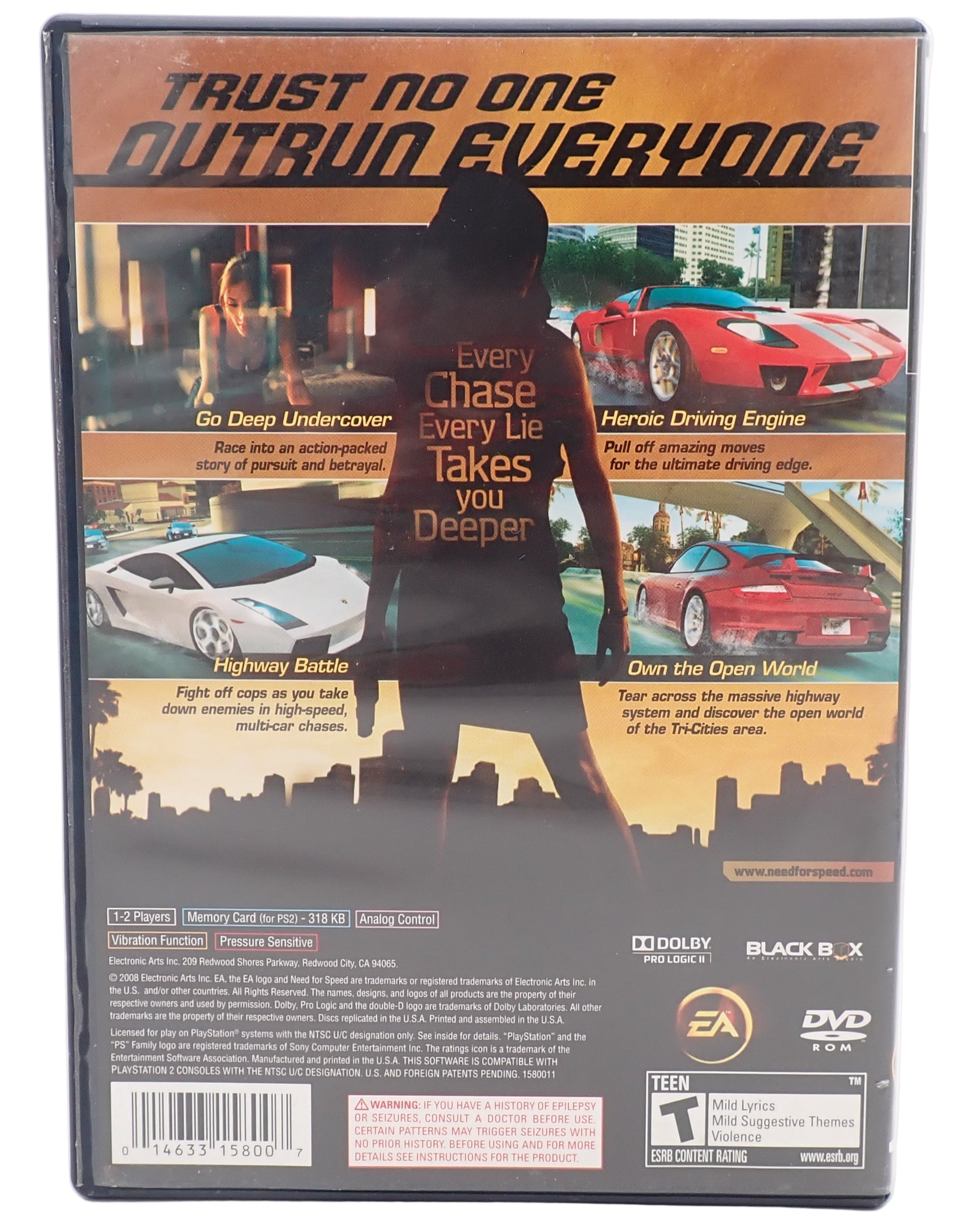 Need for Speed Undercover - PS2