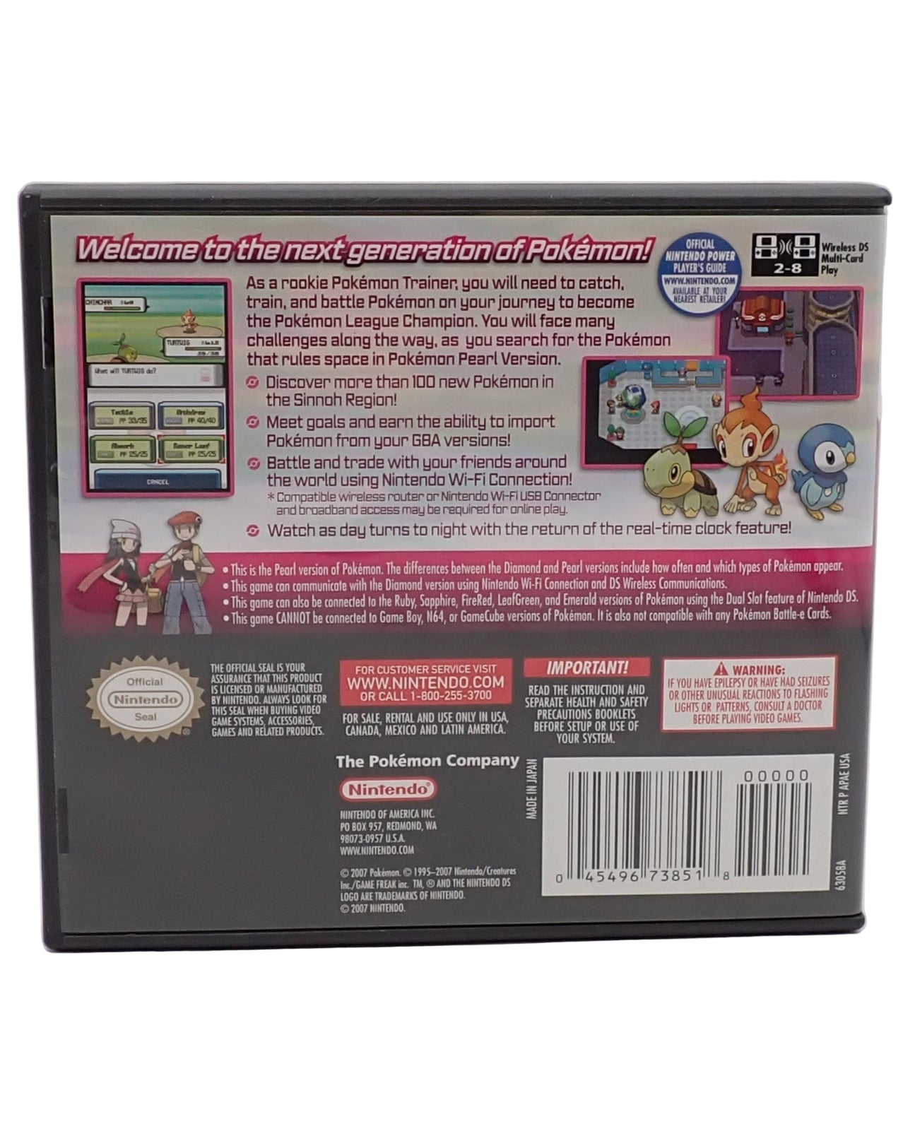 Pokémon Pearl - DS