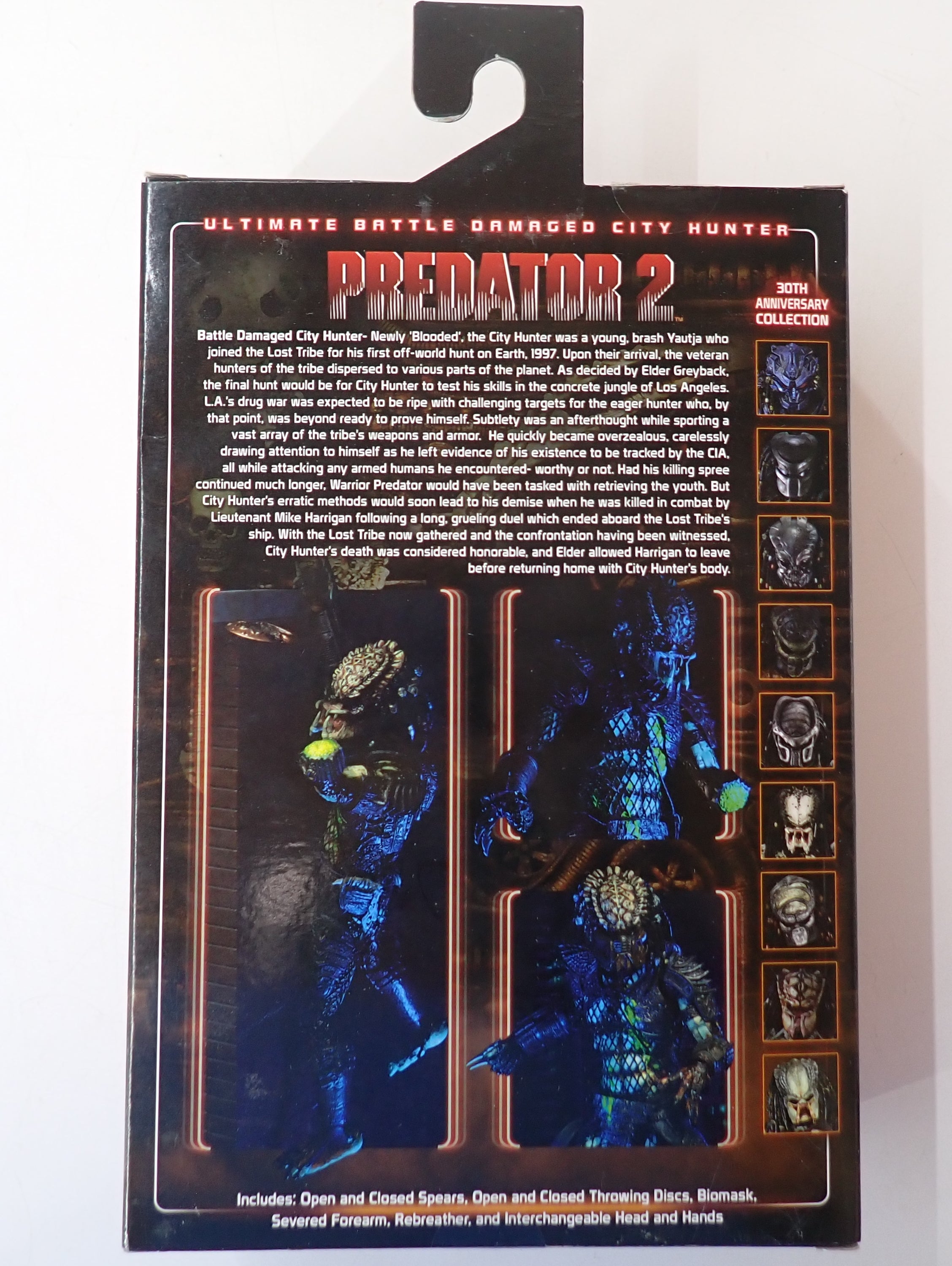 Predator 2 Ultimate Battle Damaged City Hunter - NECA Figure [Pre-Owned]