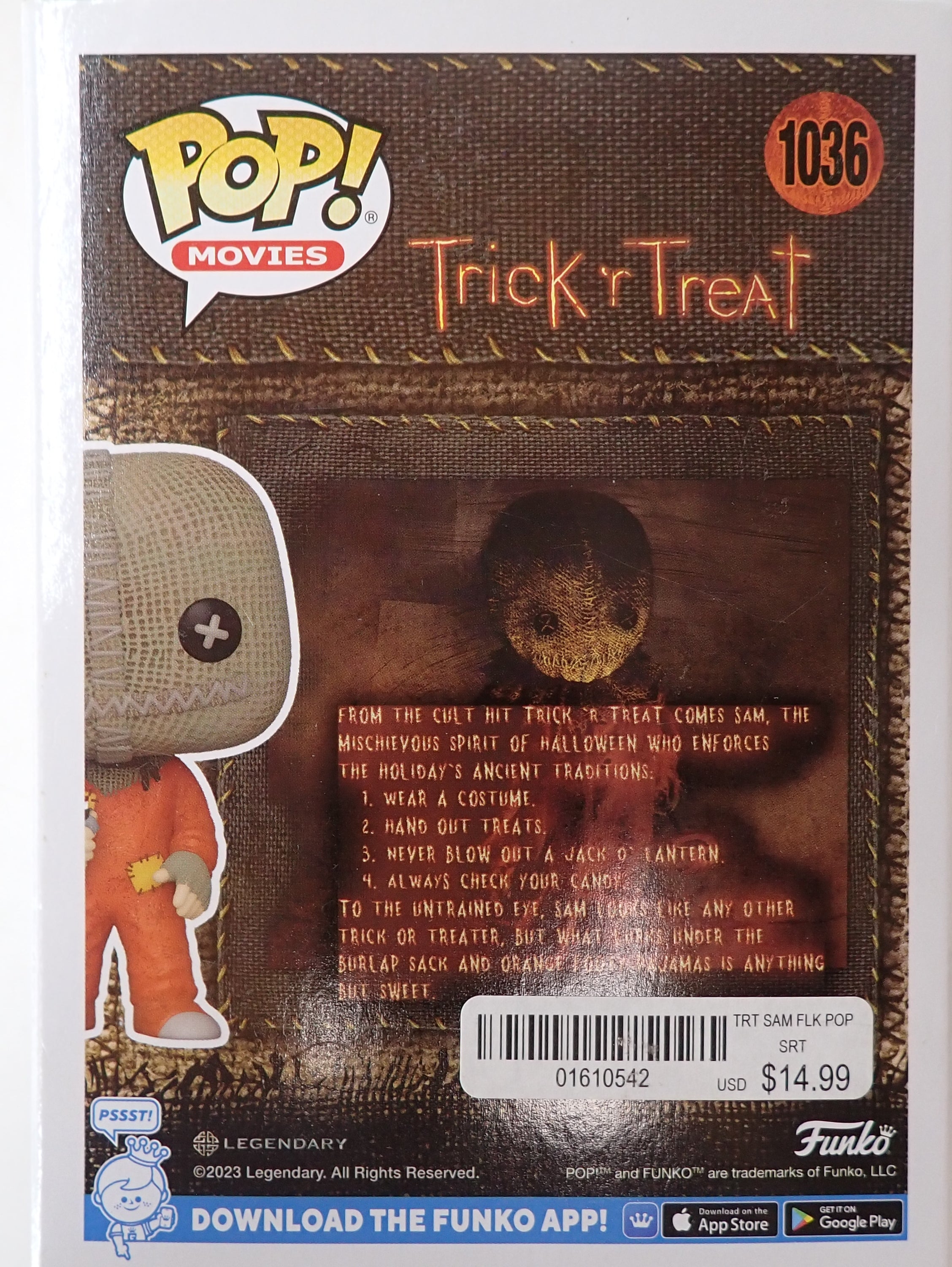 Sam (Flocked) - POP! #1036