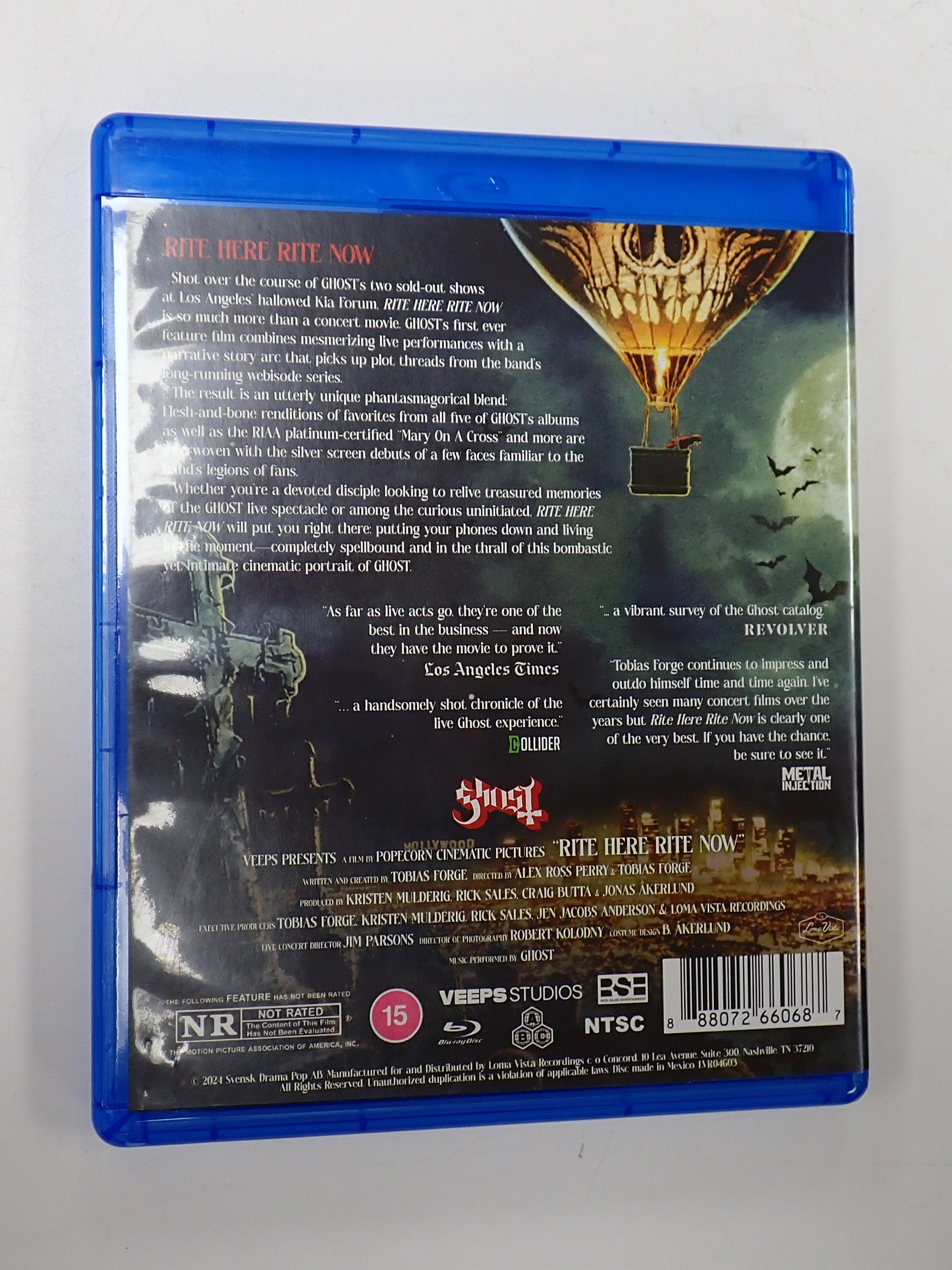Ghost: Rite Here Rite Now - Blu-Ray [Pre-Owned]
