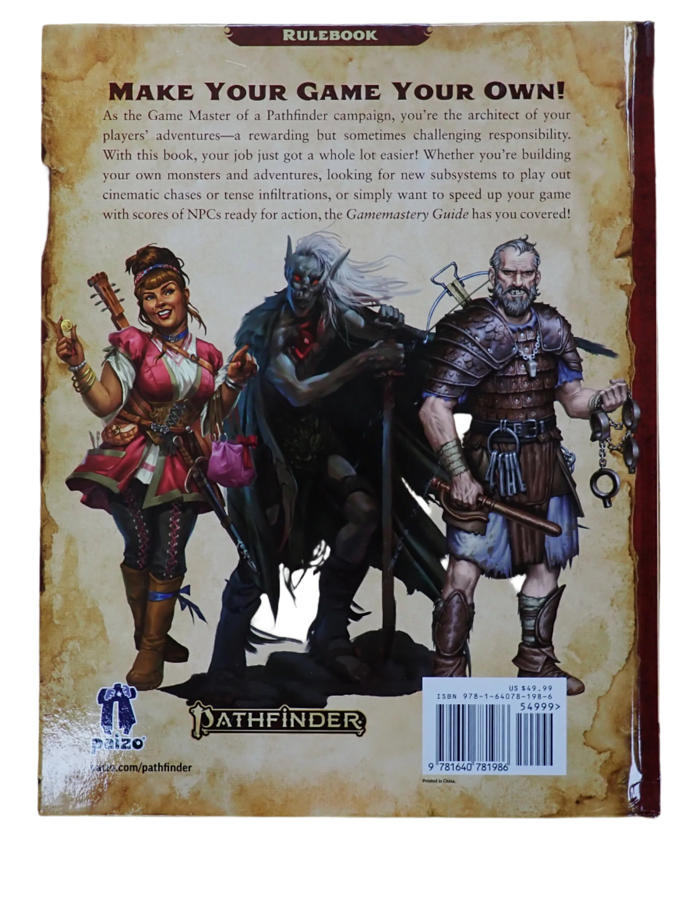 Pathfinder 2e: Gamemastery Guide [USED]