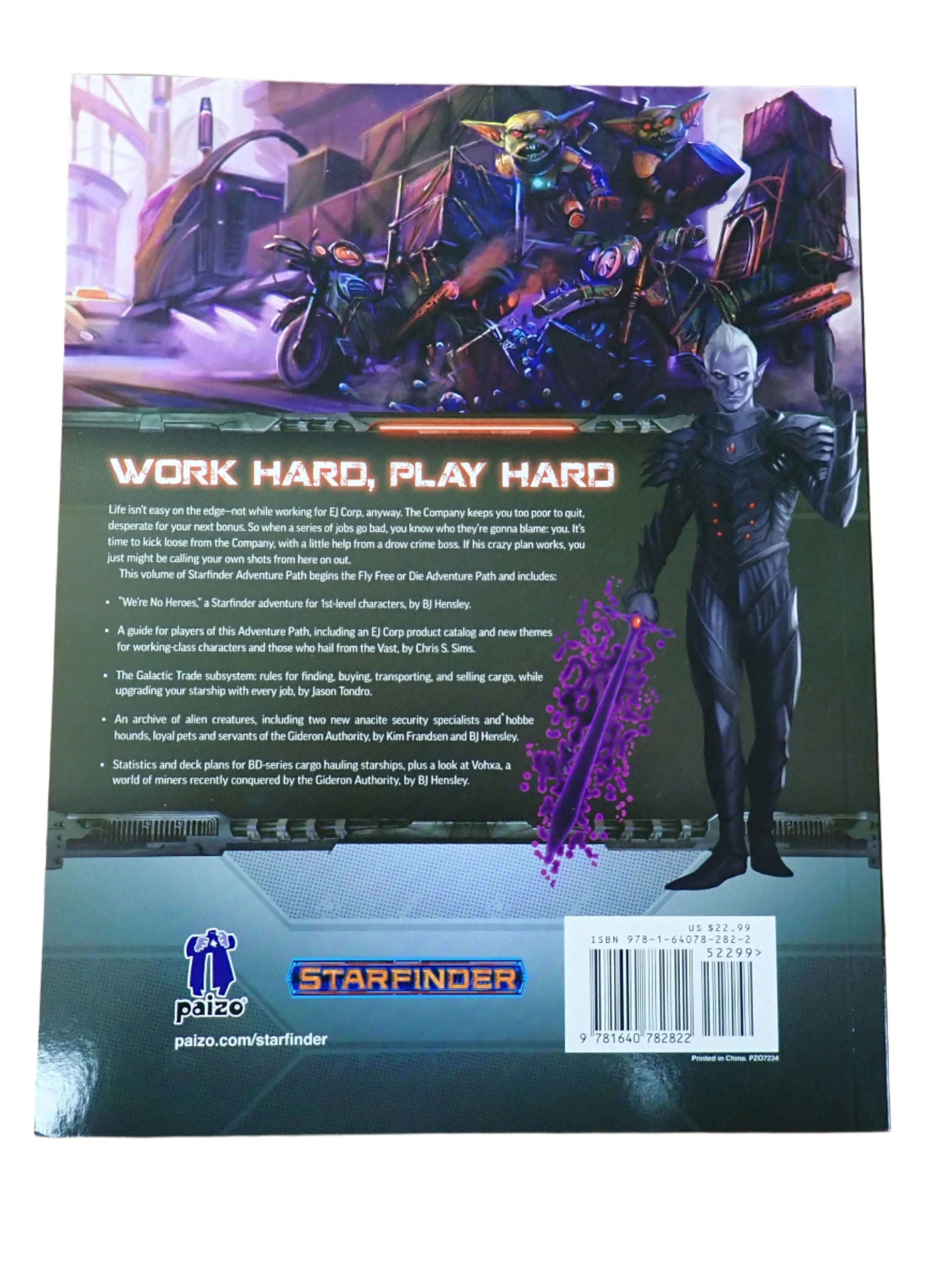 Starfinder: Fly Free or Die We're No Heroes [USED]