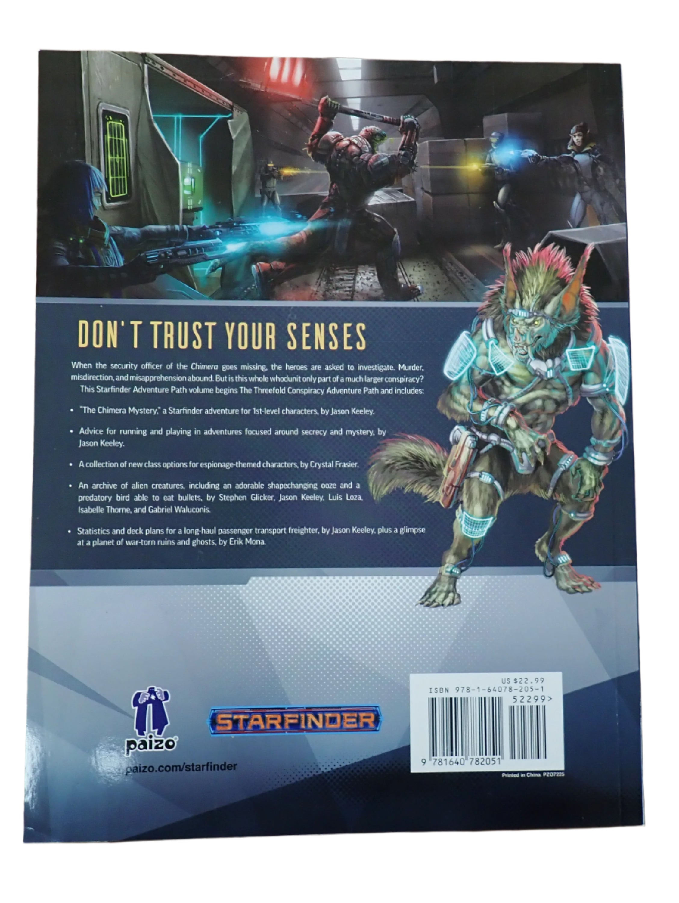 Starfinder: The Threefold Conspiracy The Chimera Mystery [USED]