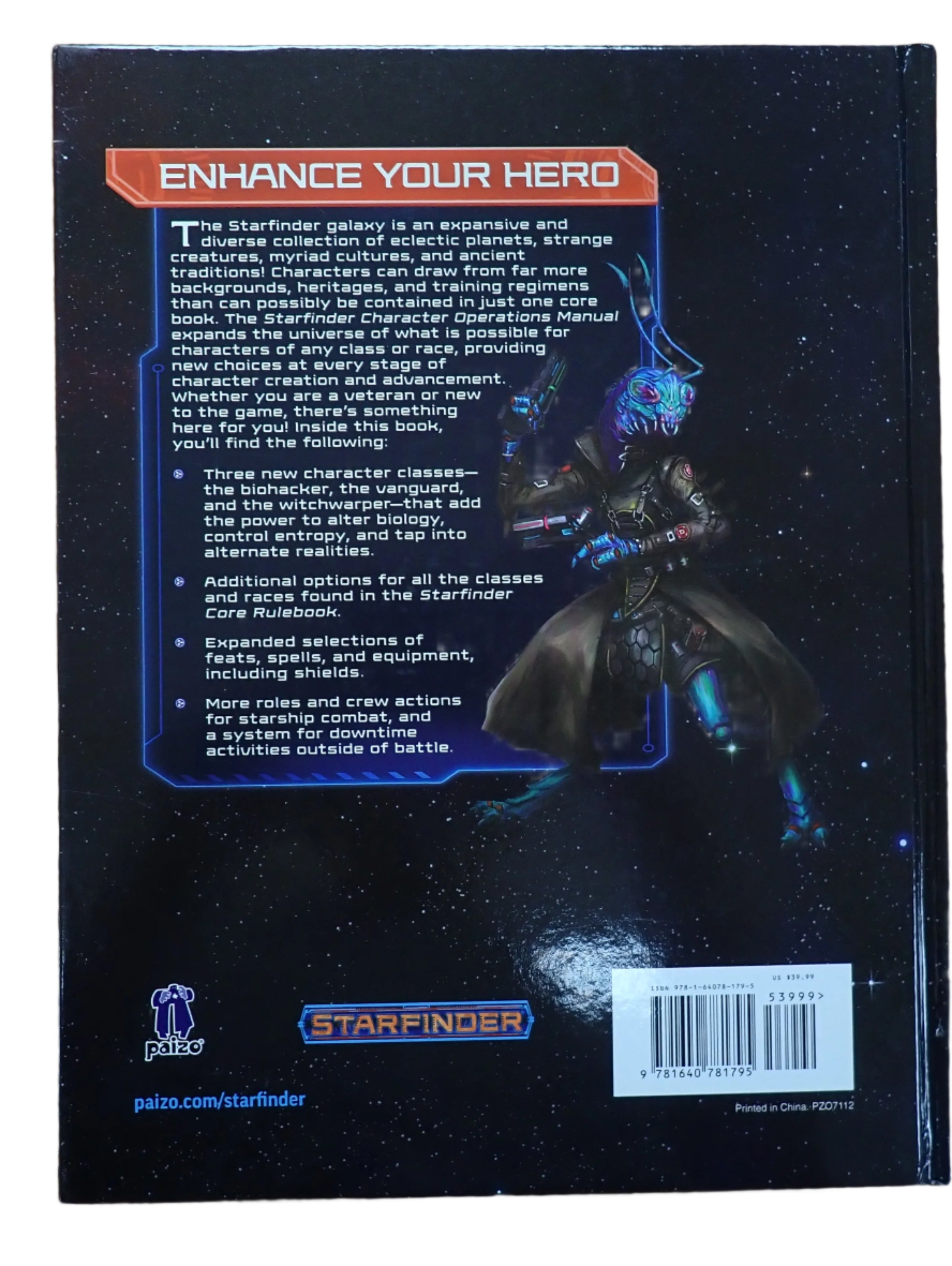 Starfinder: Character Operations Manual [USED]