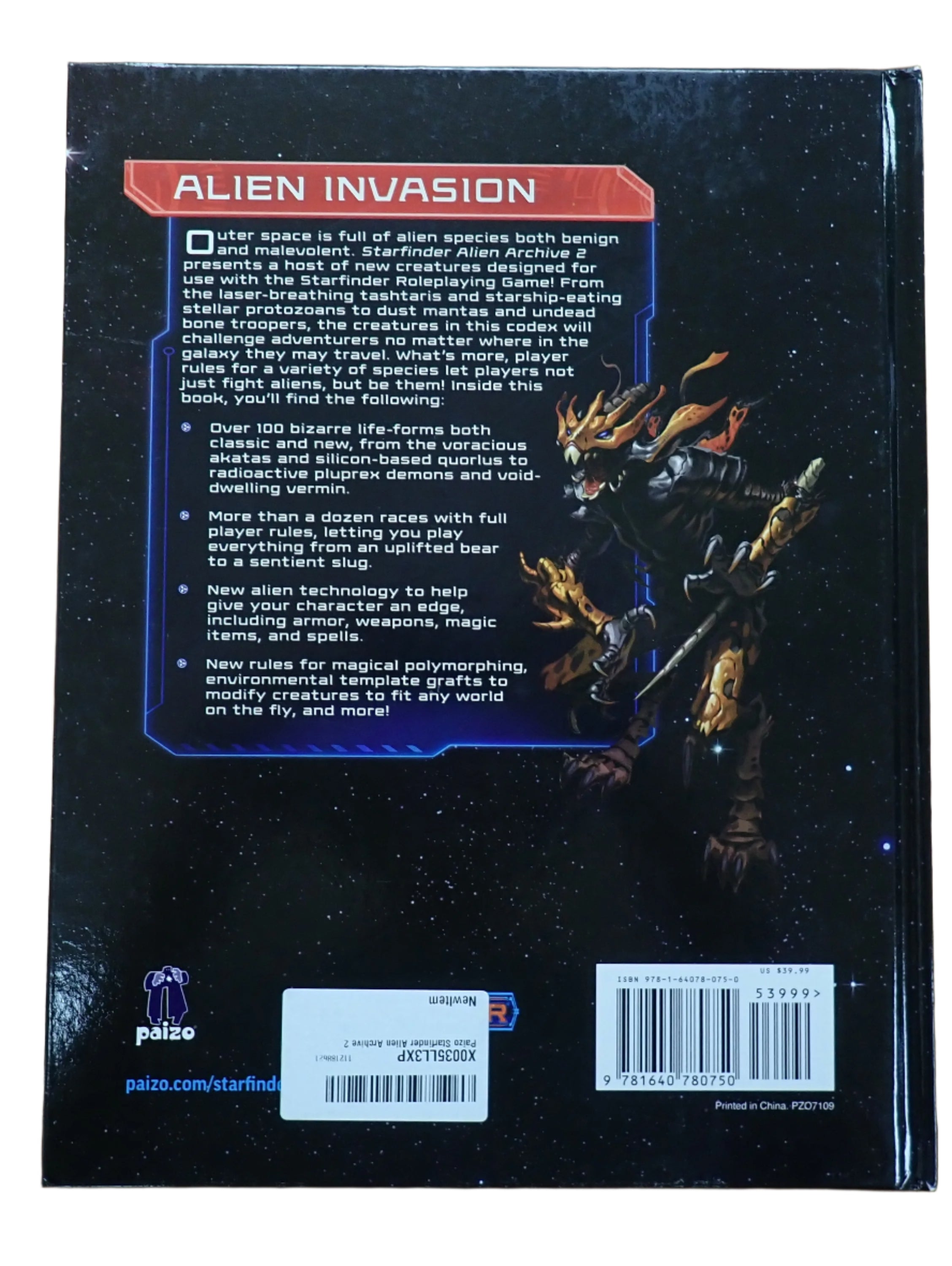 Starfinder: Alien Archive 2 [USED]