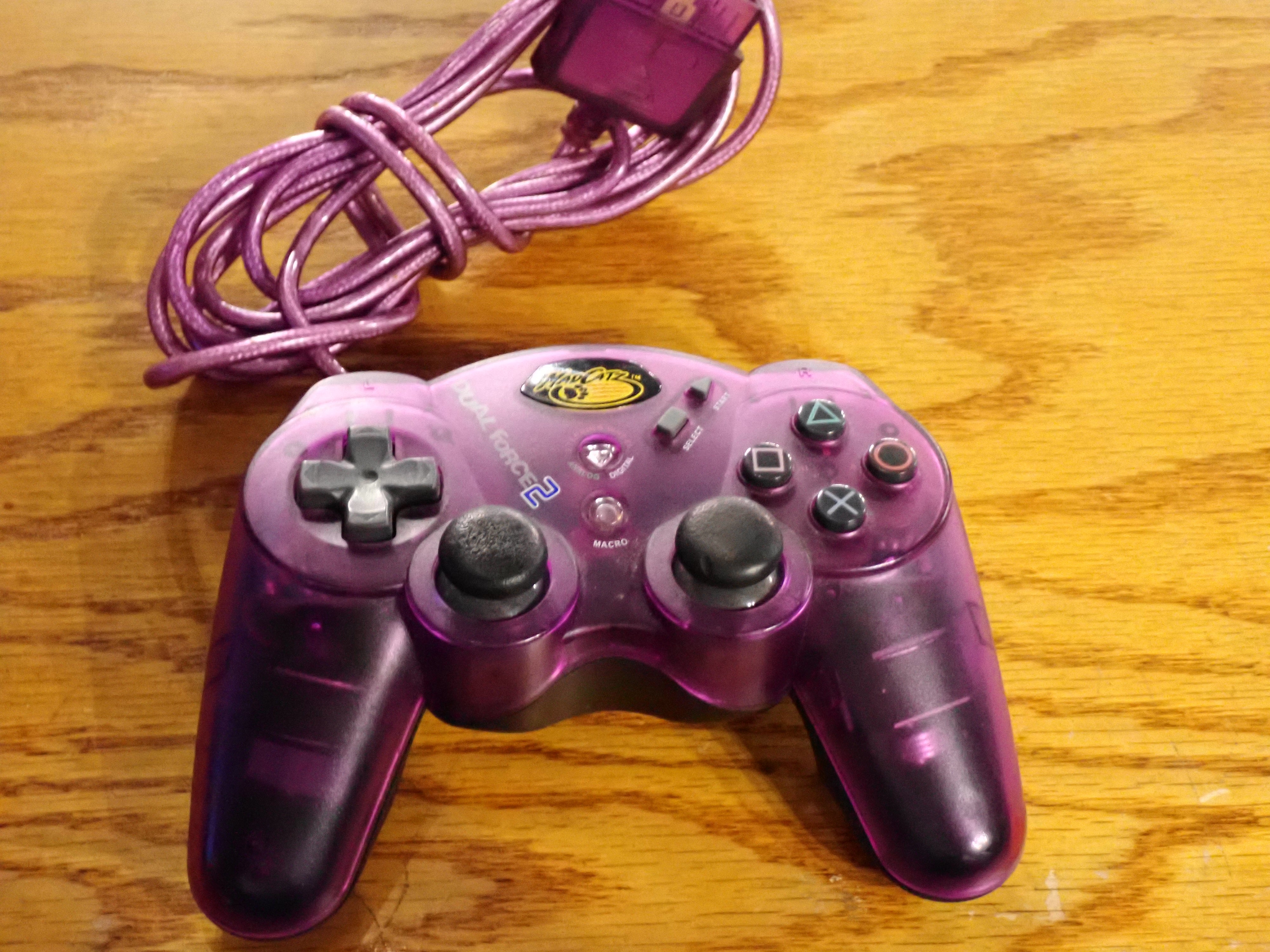 Mad Catz PS2 Controller - Purple