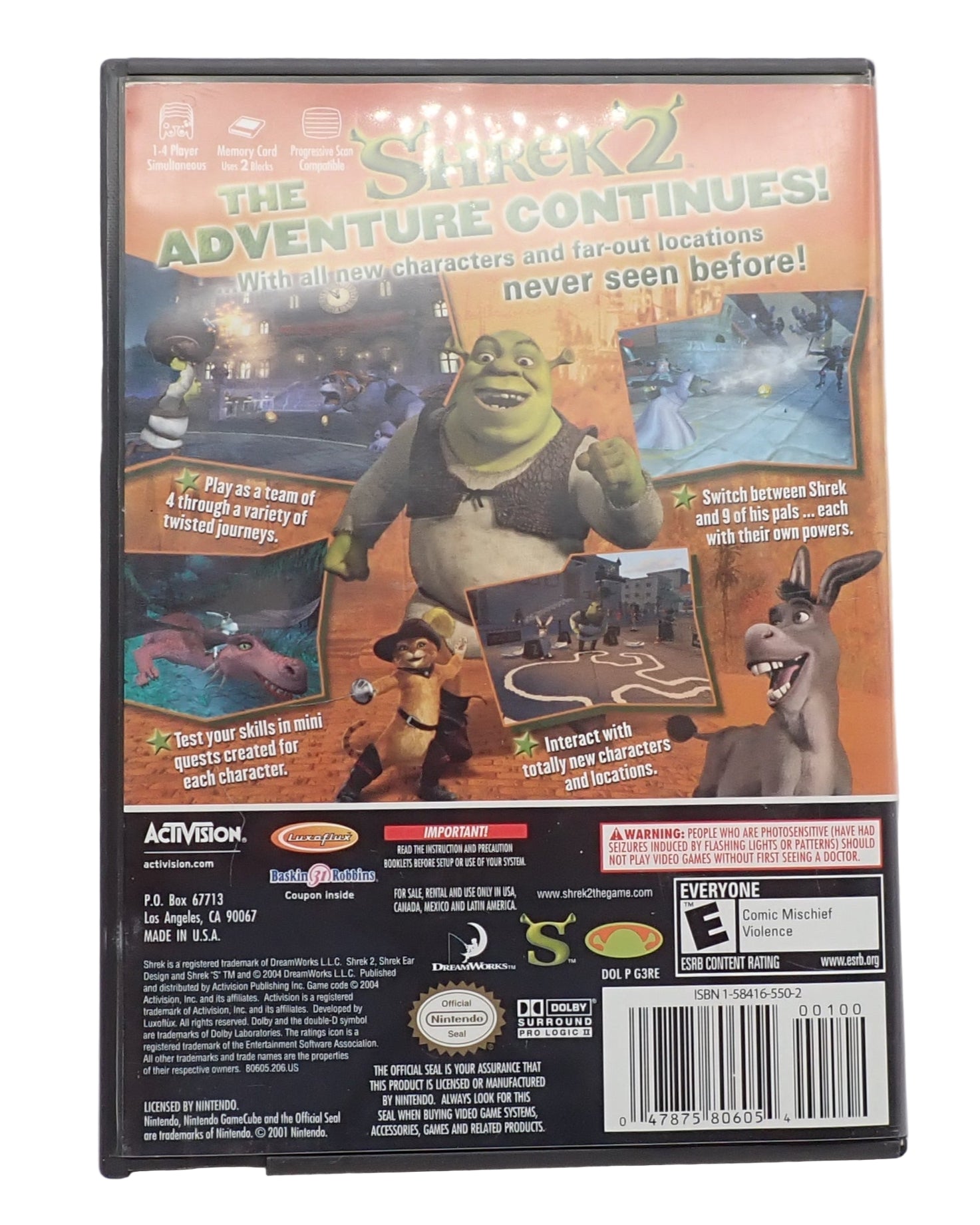 Shrek 2 - Gamecube
