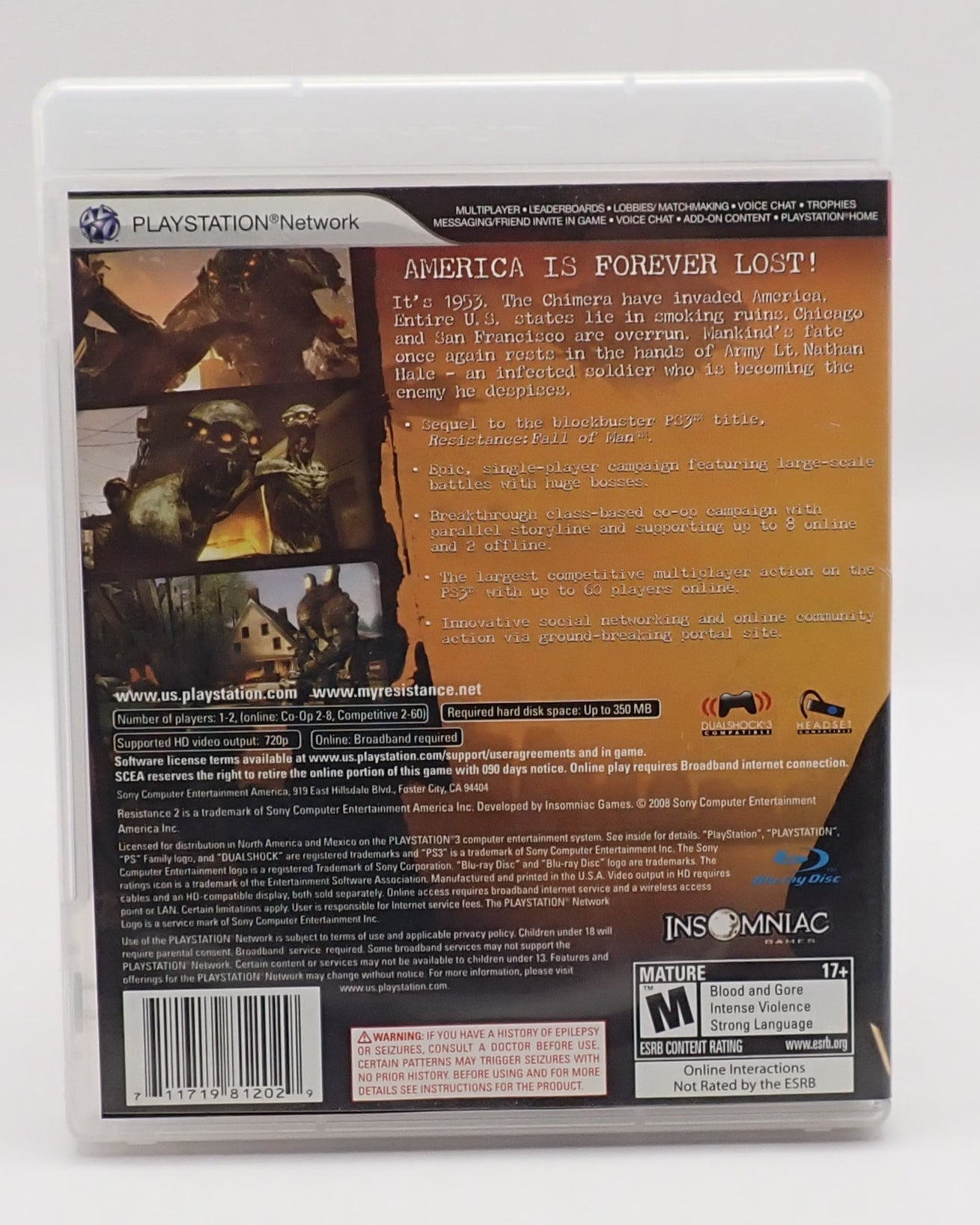 Resistance 2 - PS3