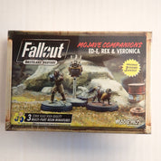 Ed-E, Rex, & Veronica Mojave Companions - Fallout Wasteland Warfare [Pre-Owned]