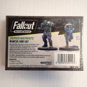 Marcus and Lily Super Mutants - Fallout Wasteland Warfare [Pre-Owned]