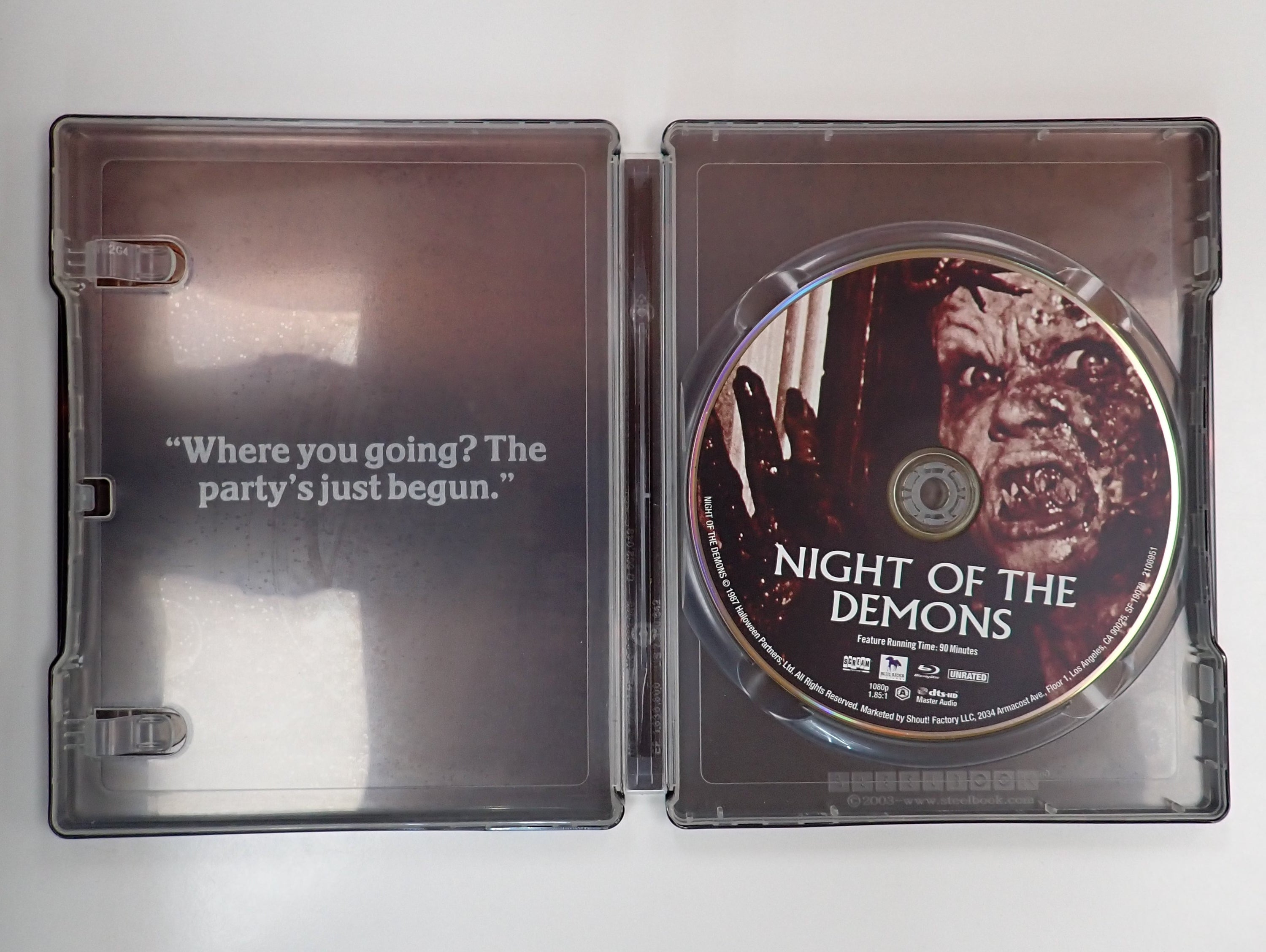 Night Of The Demons (Steelbook) - Blu-Ray [Pre-Owned]