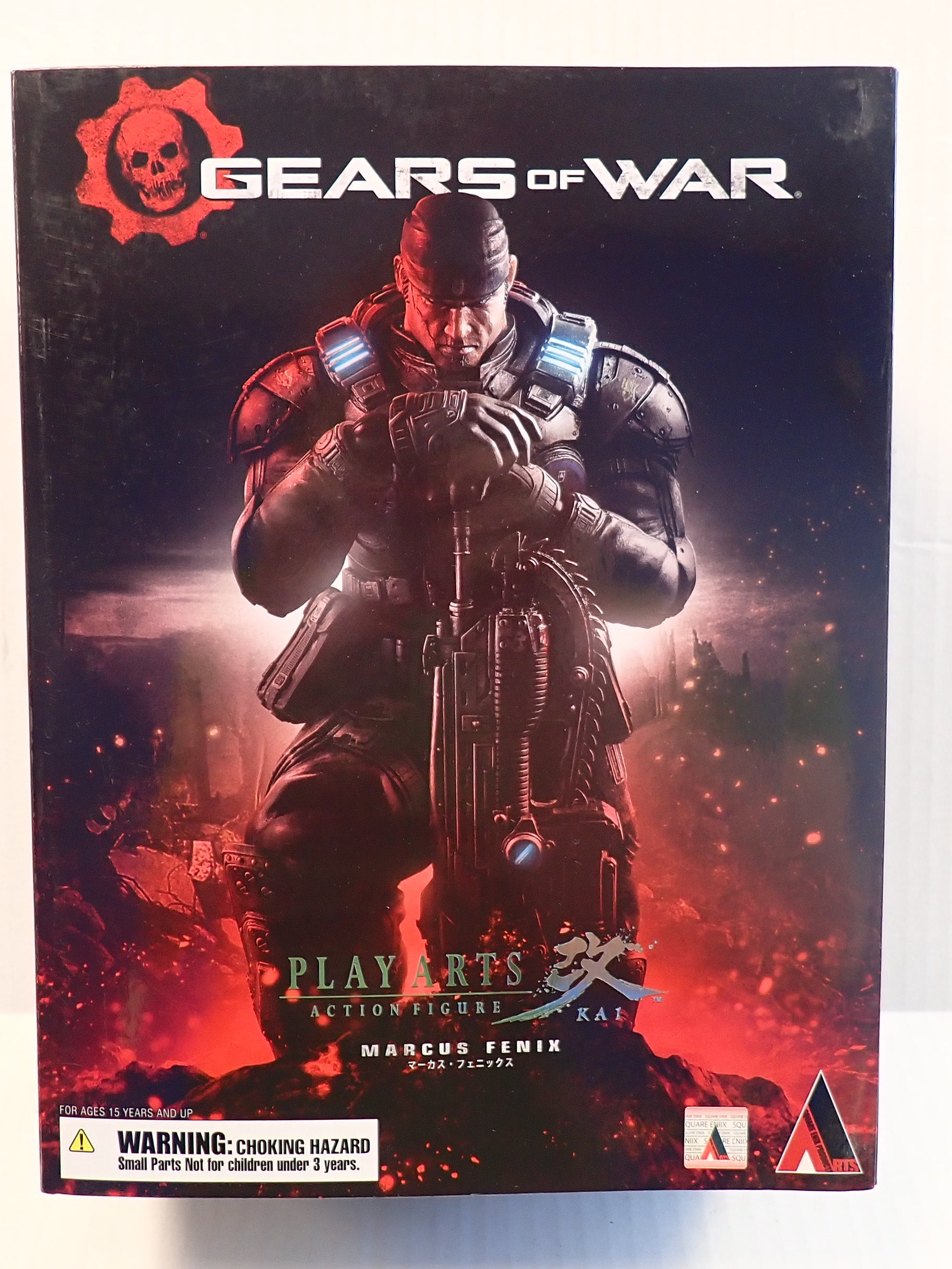 Marcus Fenix Gears of War - Play Arts Kai Action Figure [Pre-Owned]