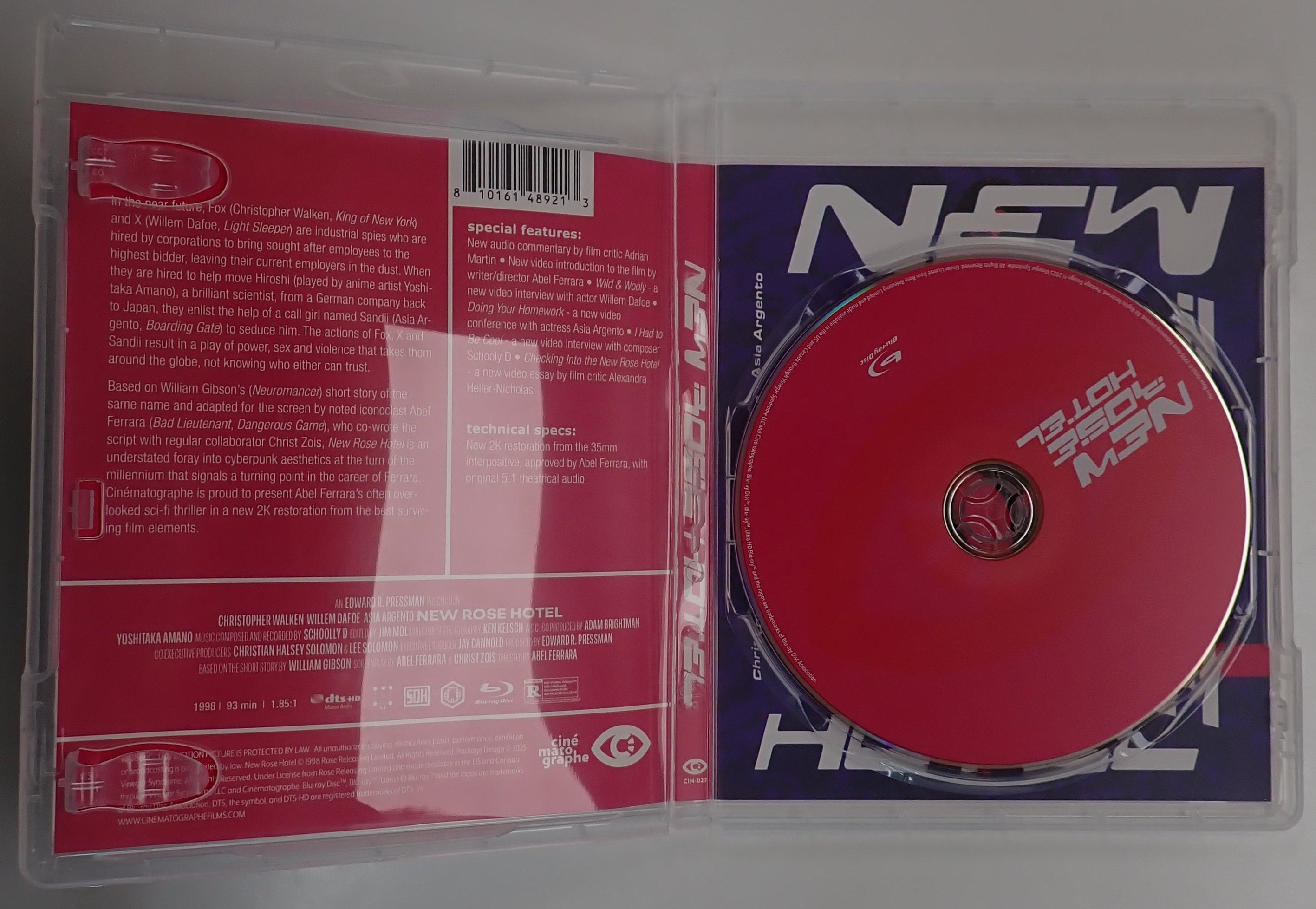 New Rose Hotel - Blu-Ray [Pre-Owned Media]